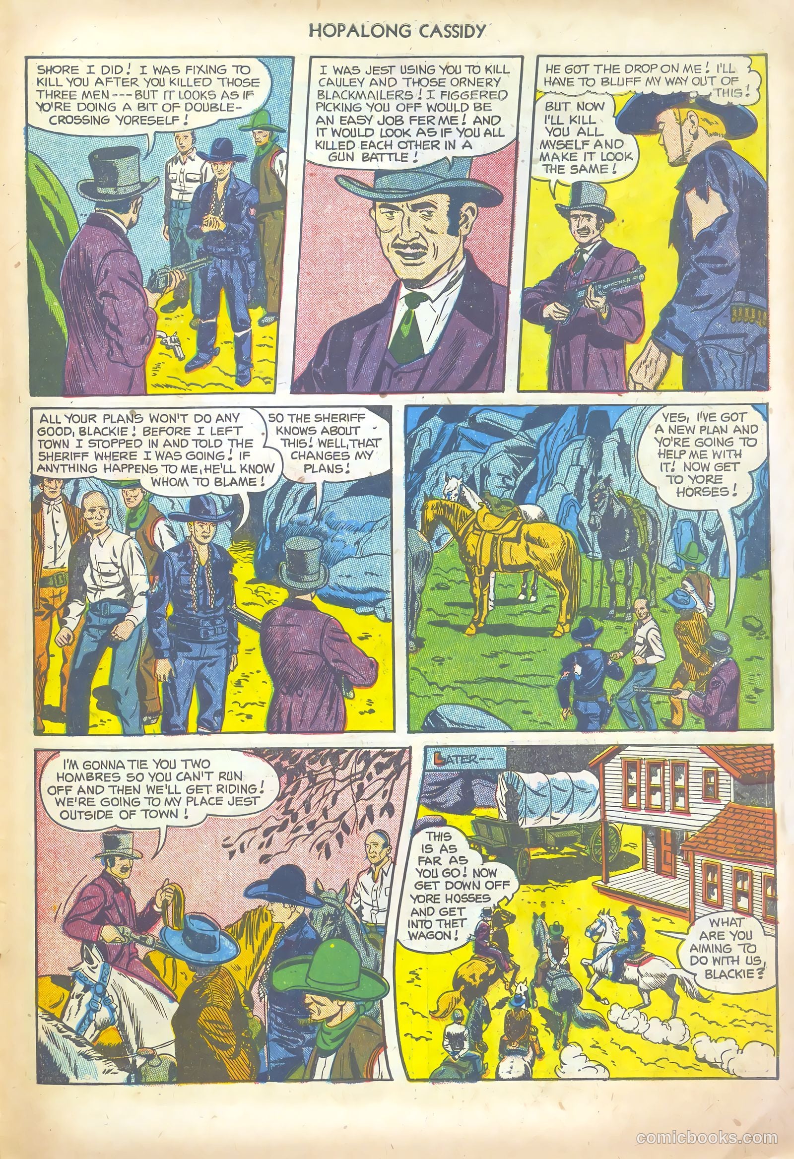 Hopalong Cassidy #69 (1952) — page 27 of 36
