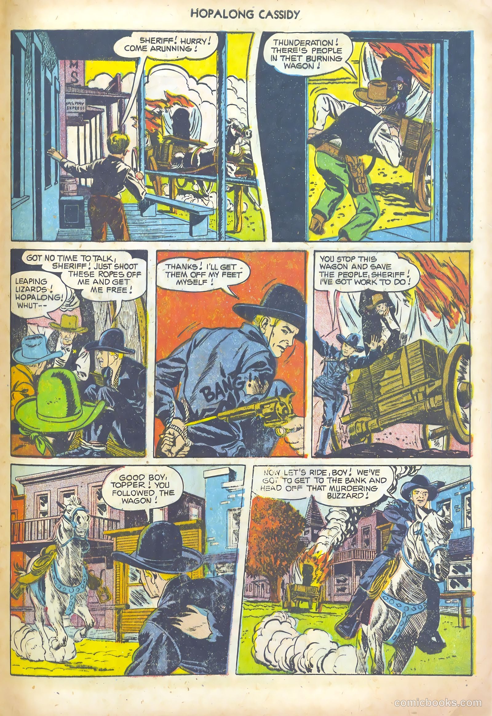 Hopalong Cassidy #69 (1952) — page 29 of 36