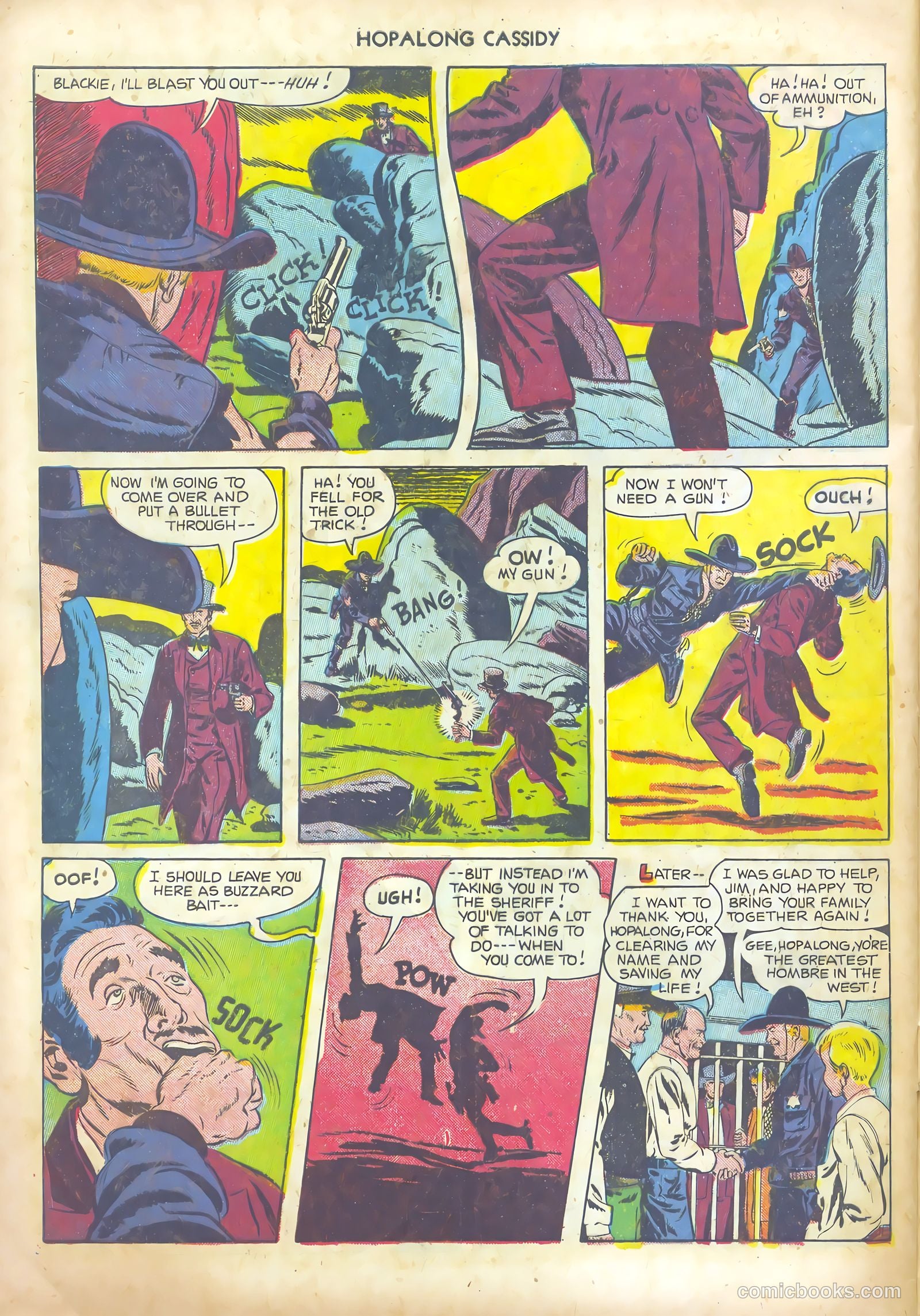 Hopalong Cassidy #69 (1952) — page 32 of 36