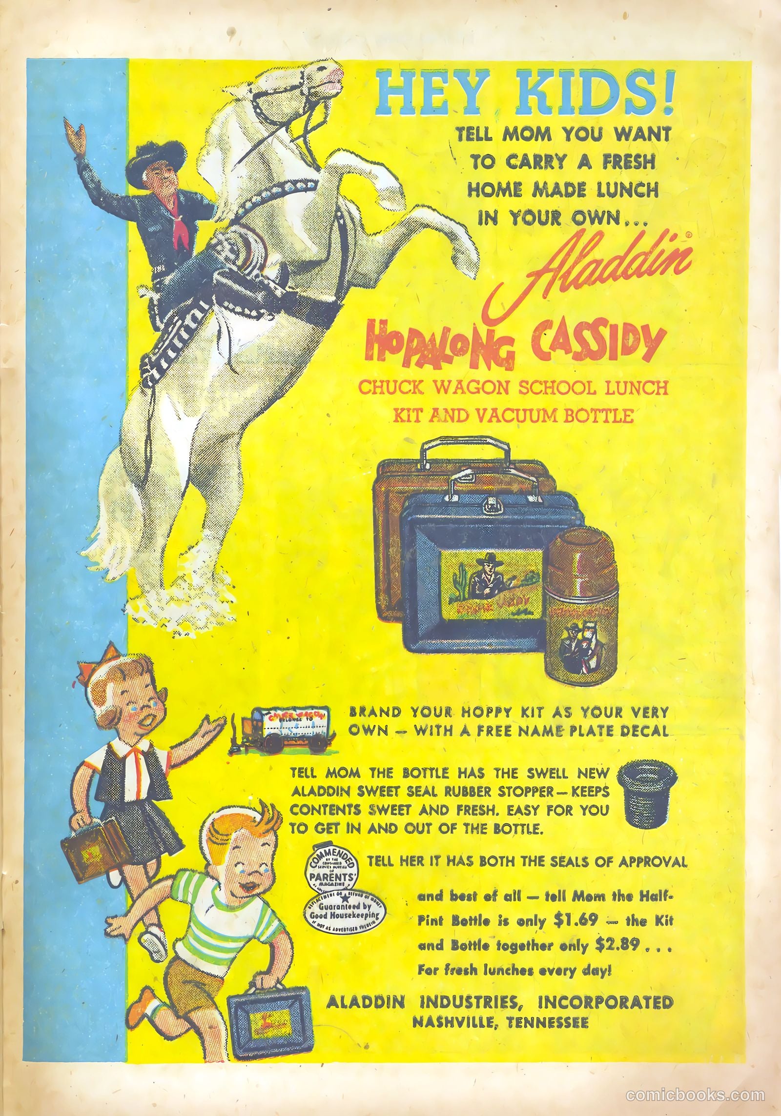 Hopalong Cassidy #69 (1952) — page 33 of 36