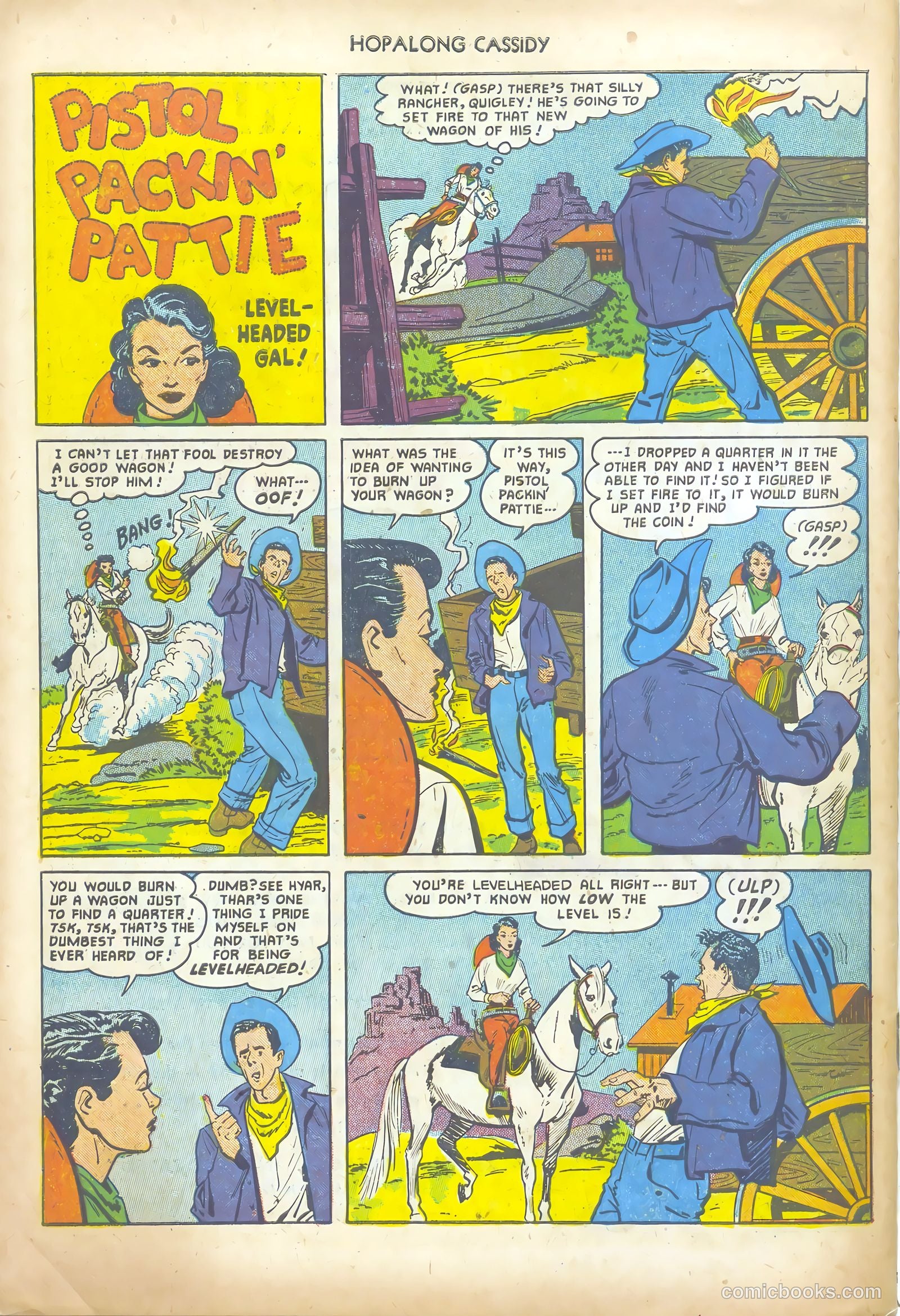 Hopalong Cassidy #69 (1952) — page 34 of 36