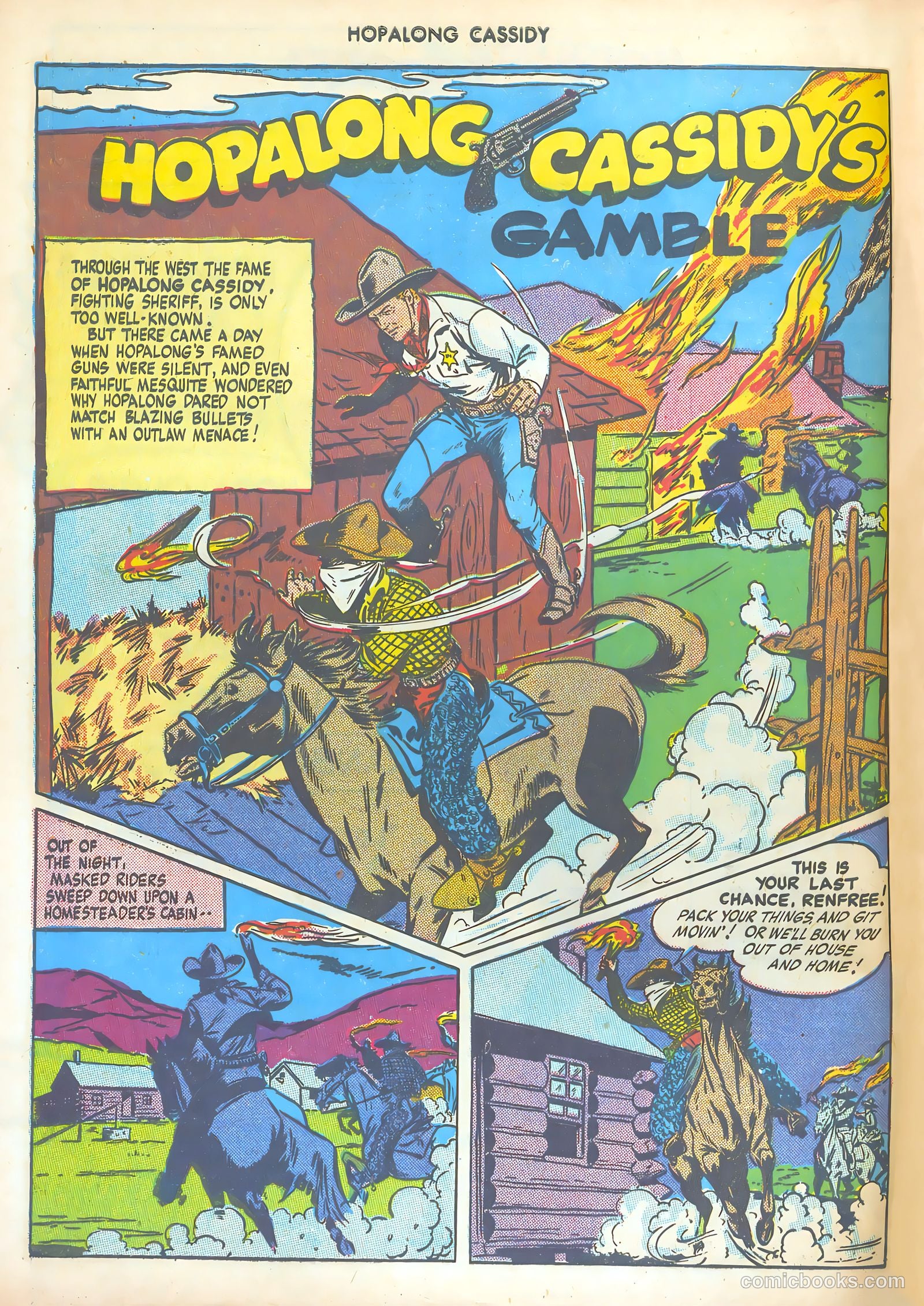 Hopalong Cassidy #7 (1947) — page 4 of 52