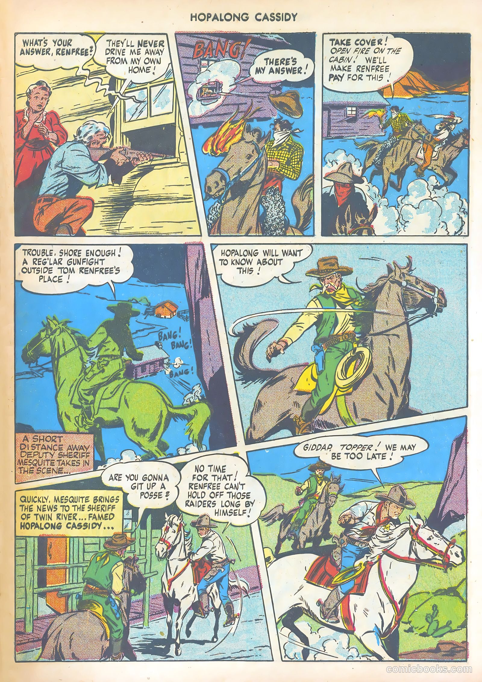Hopalong Cassidy #7 (1947) — page 5 of 52