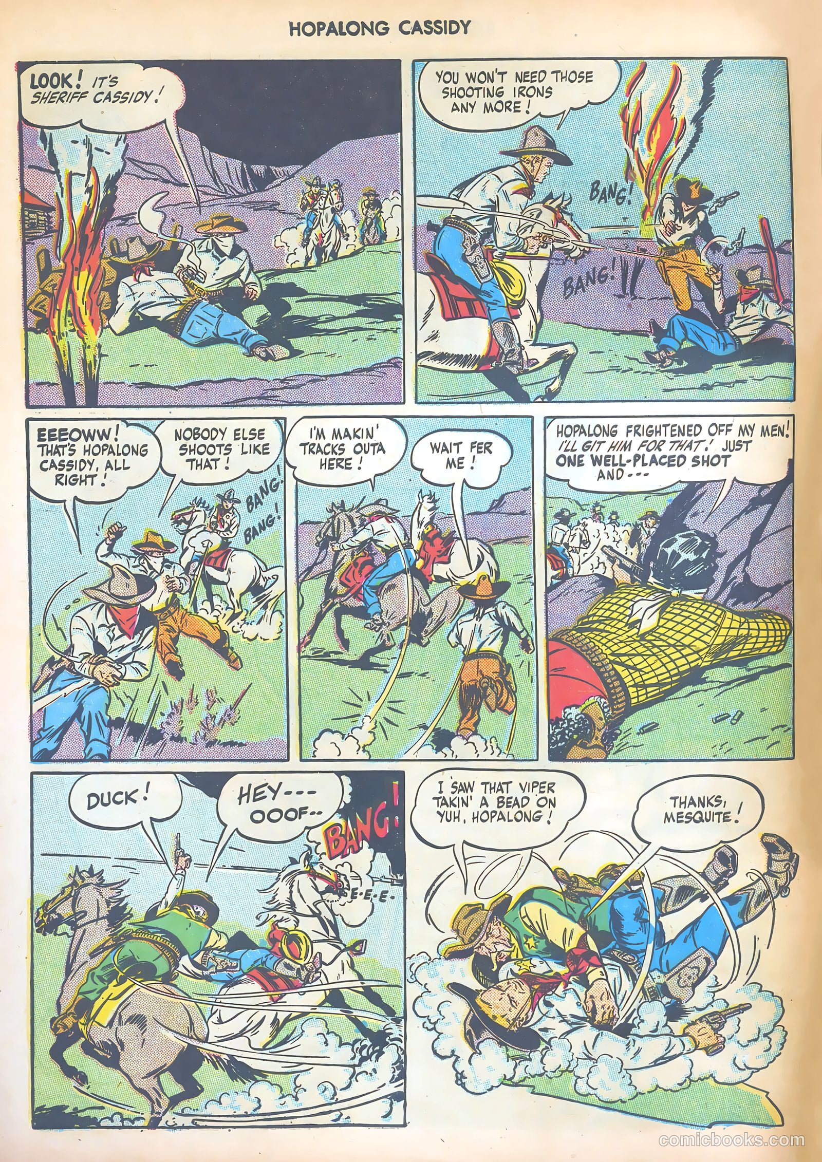 Hopalong Cassidy #7 (1947) — page 6 of 52
