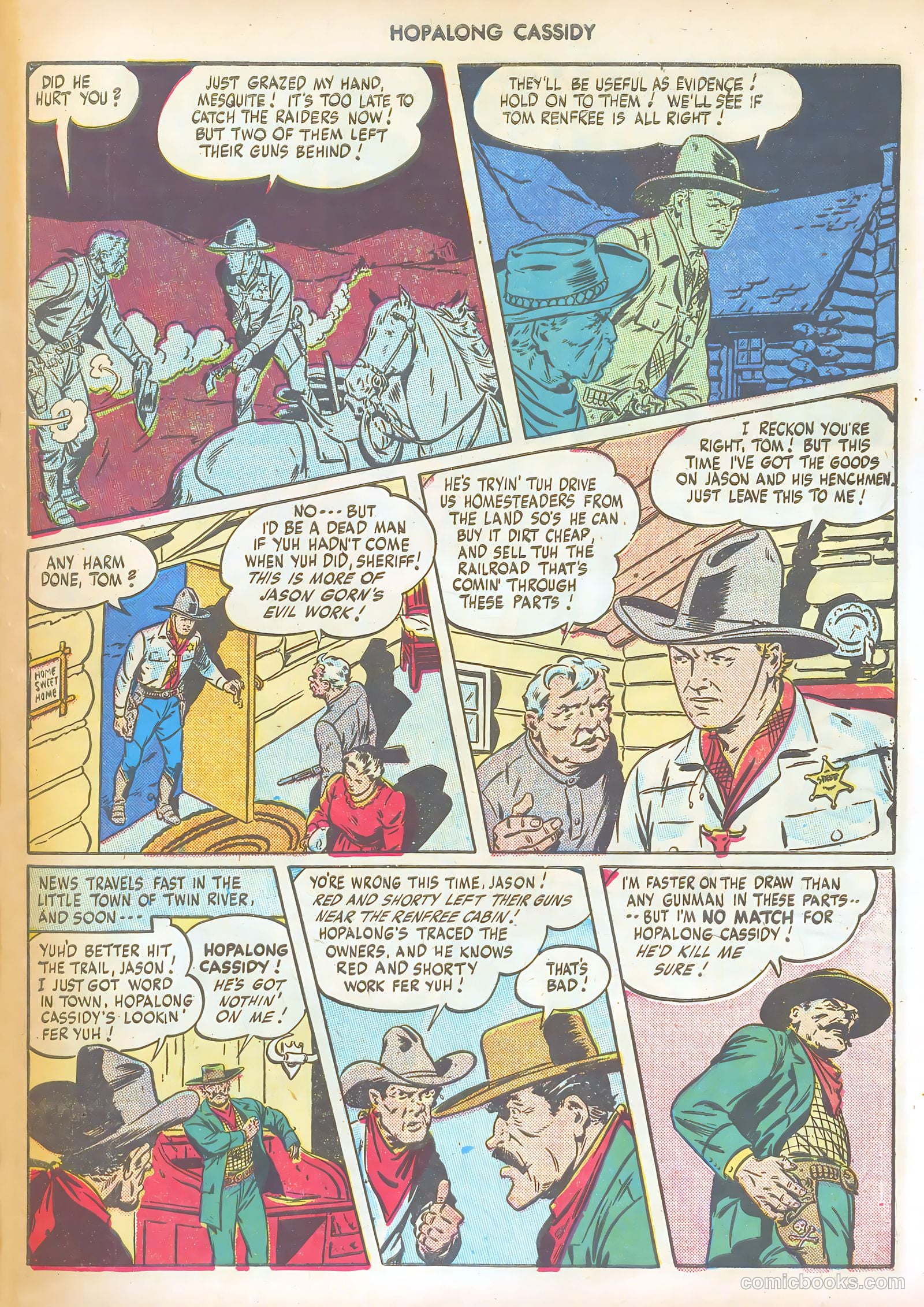 Hopalong Cassidy #7 (1947) — page 7 of 52
