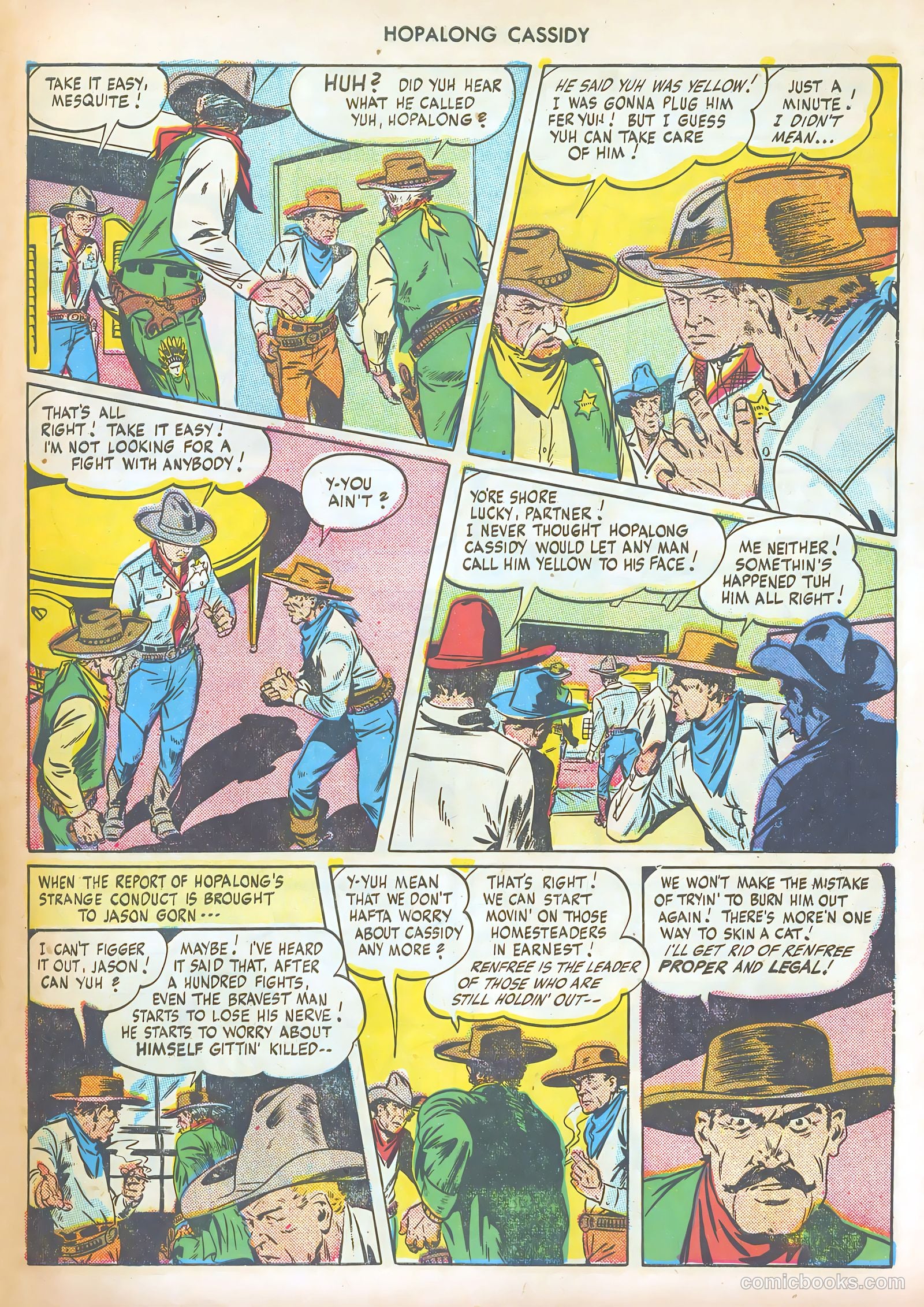 Hopalong Cassidy #7 (1947) — page 9 of 52