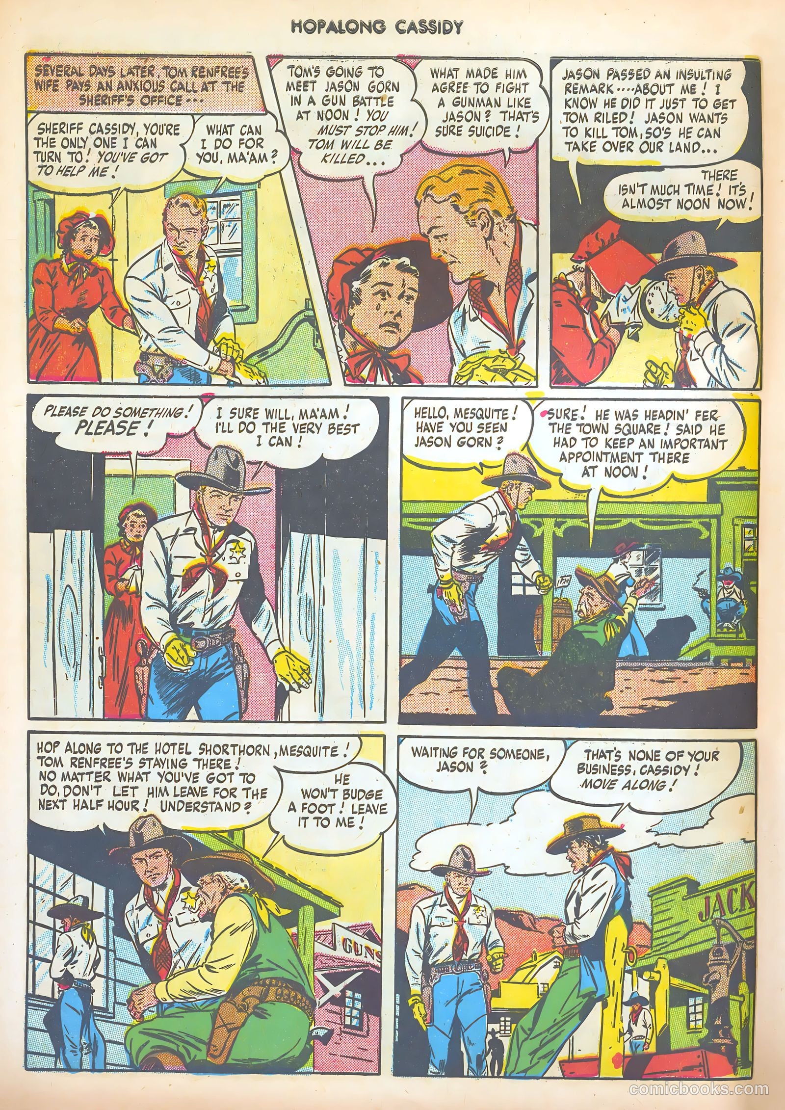 Hopalong Cassidy #7 (1947) — page 10 of 52