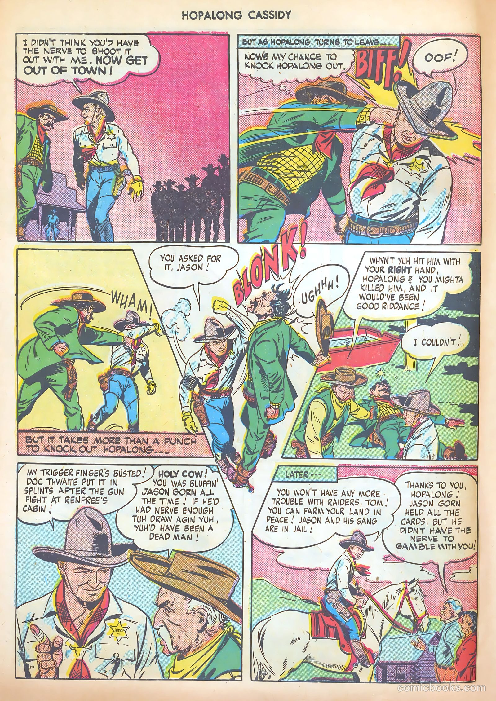 Hopalong Cassidy #7 (1947) — page 12 of 52
