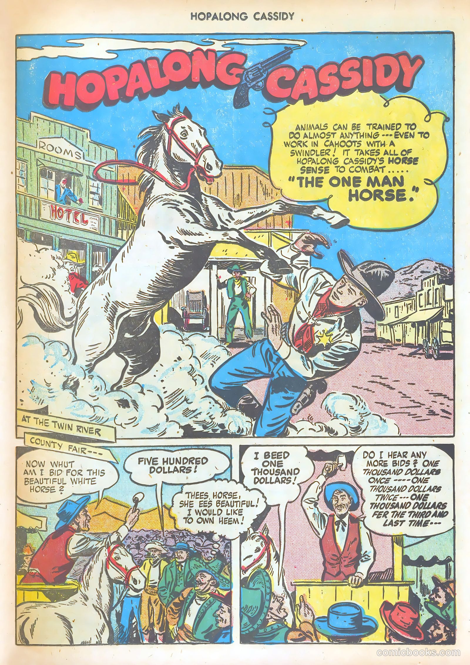 Hopalong Cassidy #7 (1947) — page 15 of 52