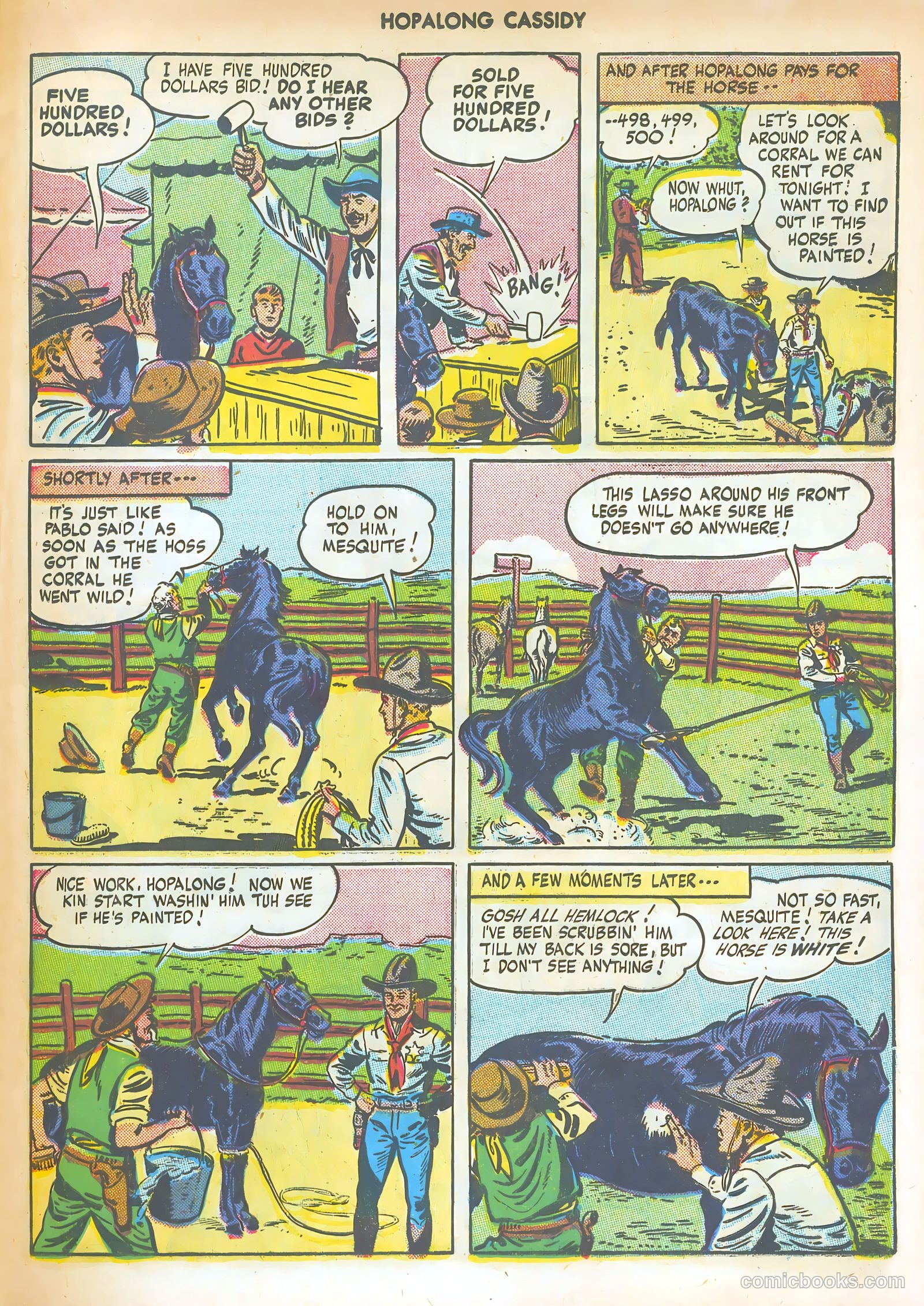 Hopalong Cassidy #7 (1947) — page 19 of 52