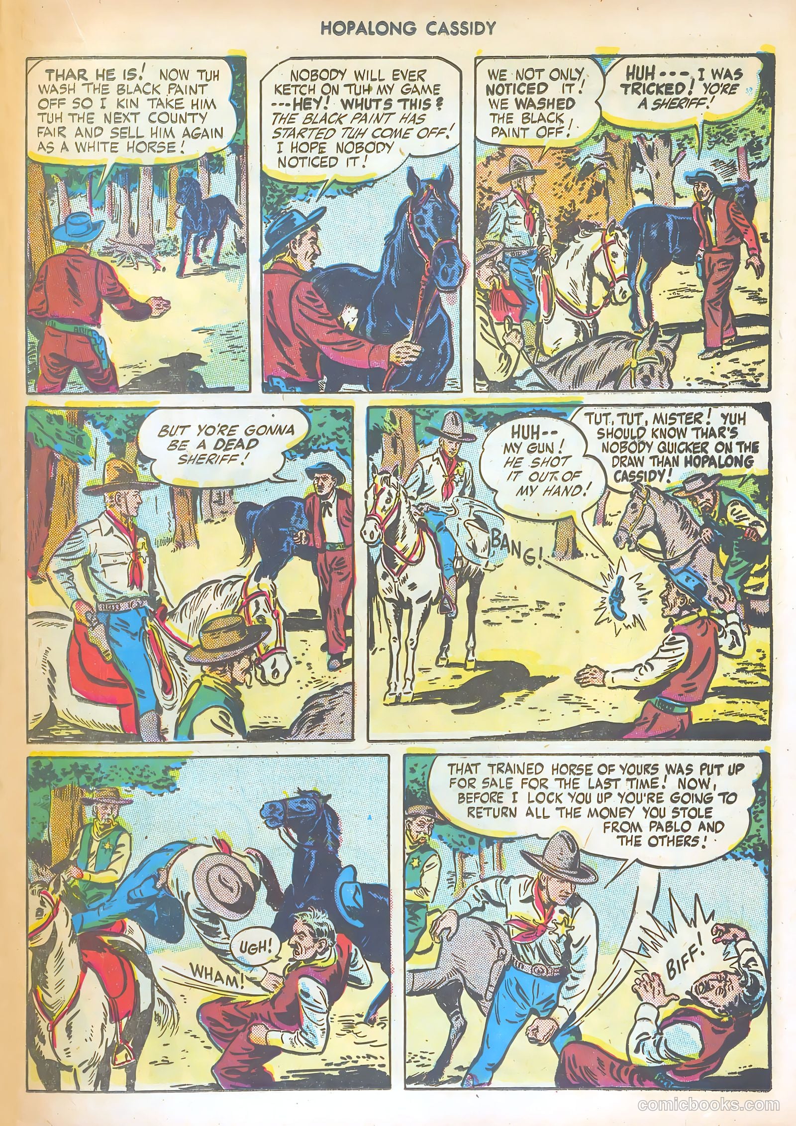 Hopalong Cassidy #7 (1947) — page 21 of 52