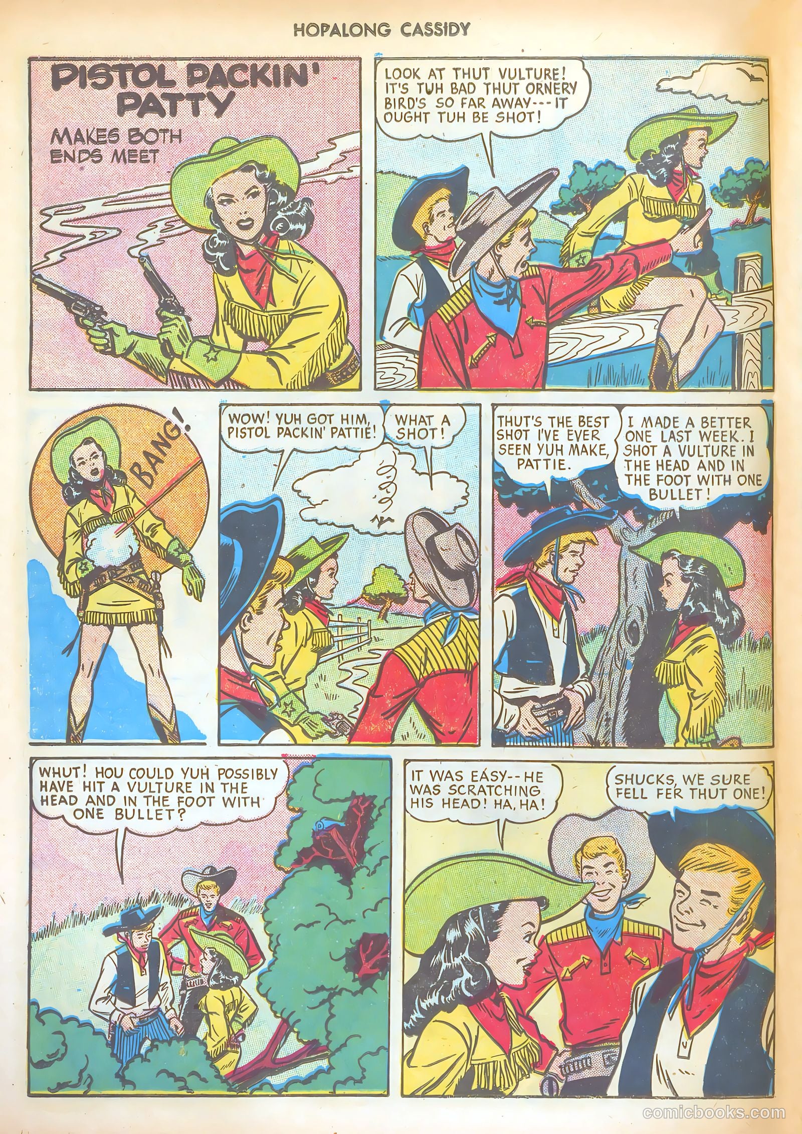 Hopalong Cassidy #7 (1947) — page 22 of 52