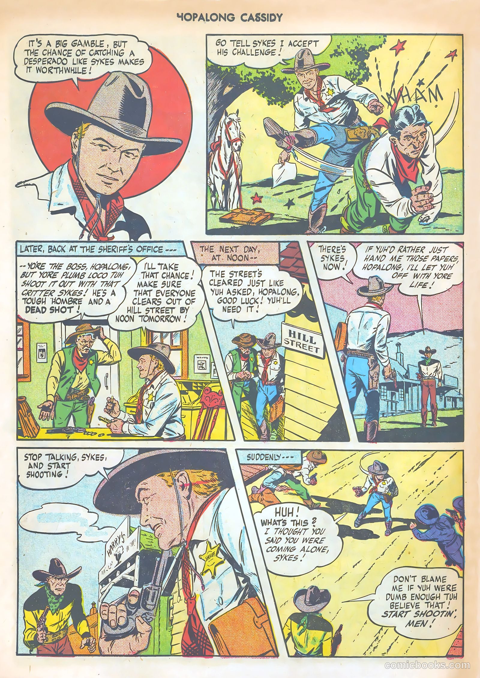 Hopalong Cassidy #7 (1947) — page 26 of 52