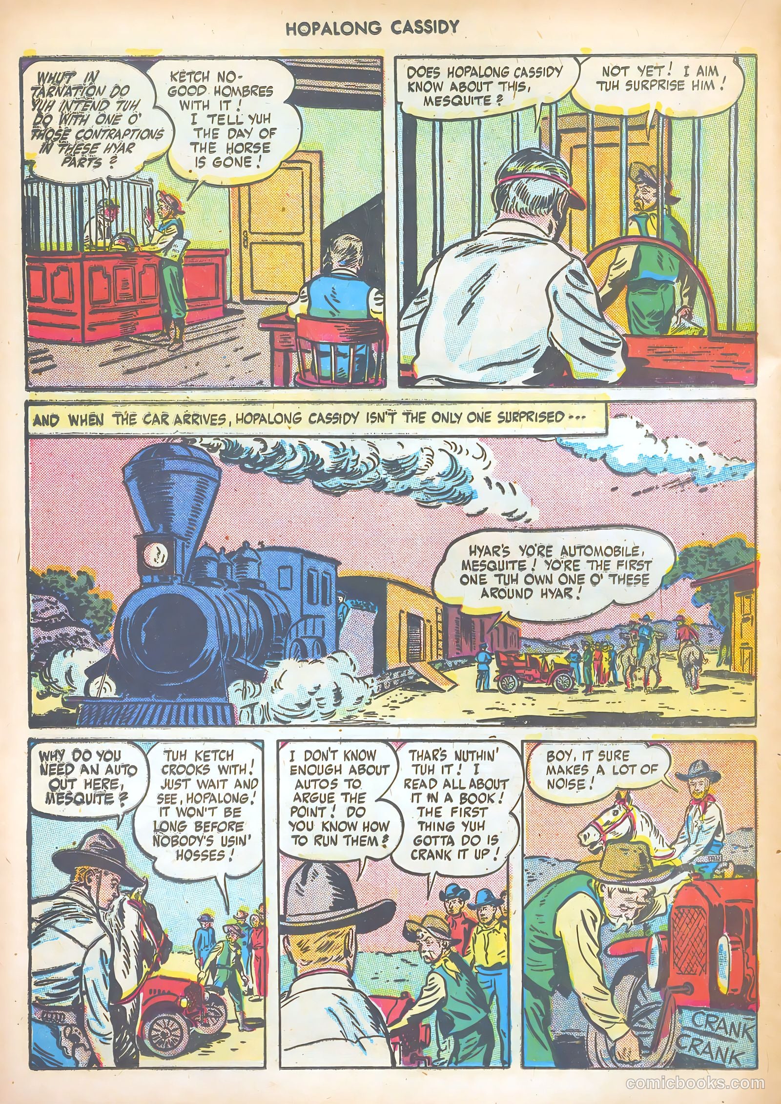 Hopalong Cassidy #7 (1947) — page 32 of 52