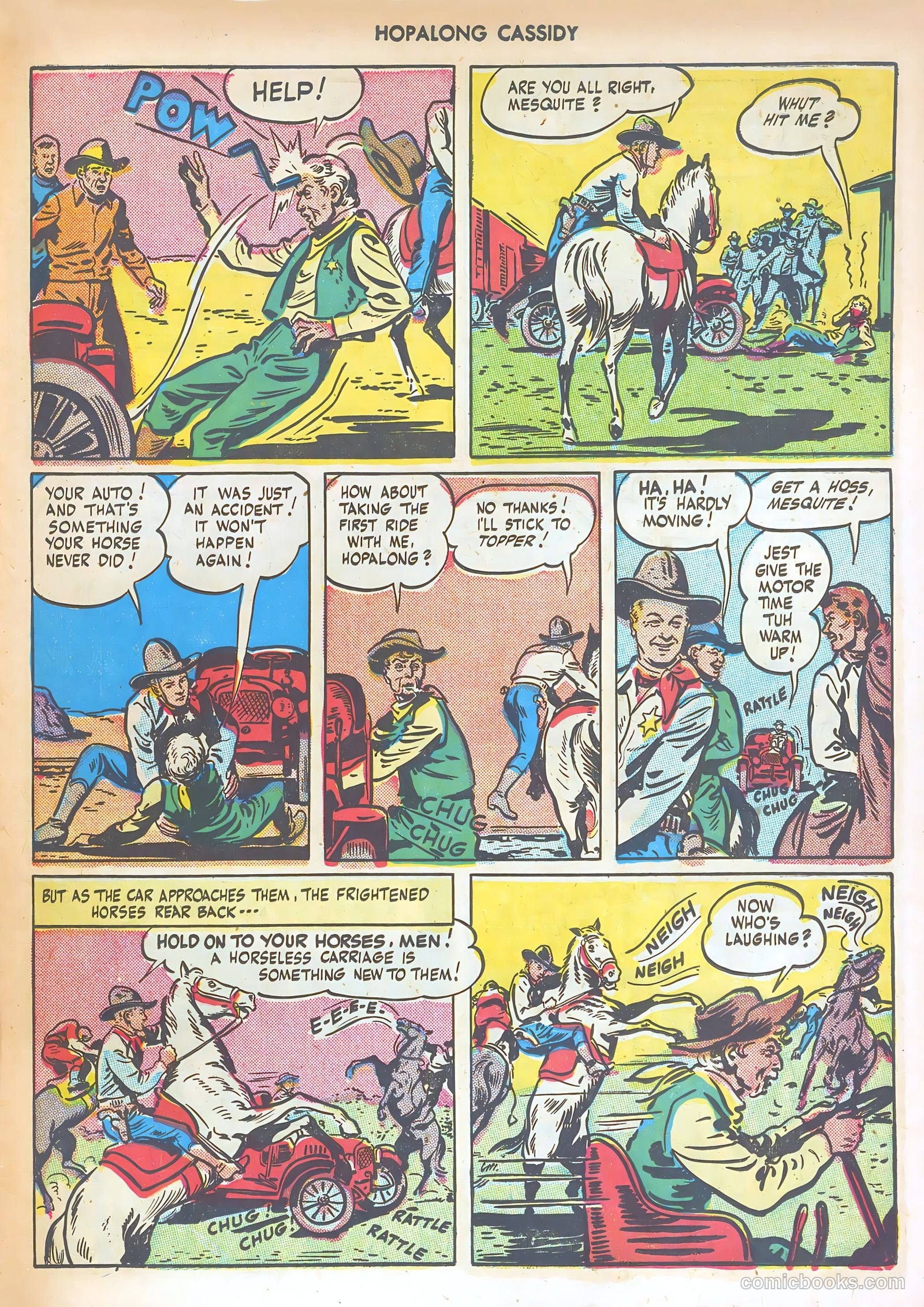 Hopalong Cassidy #7 (1947) — page 33 of 52