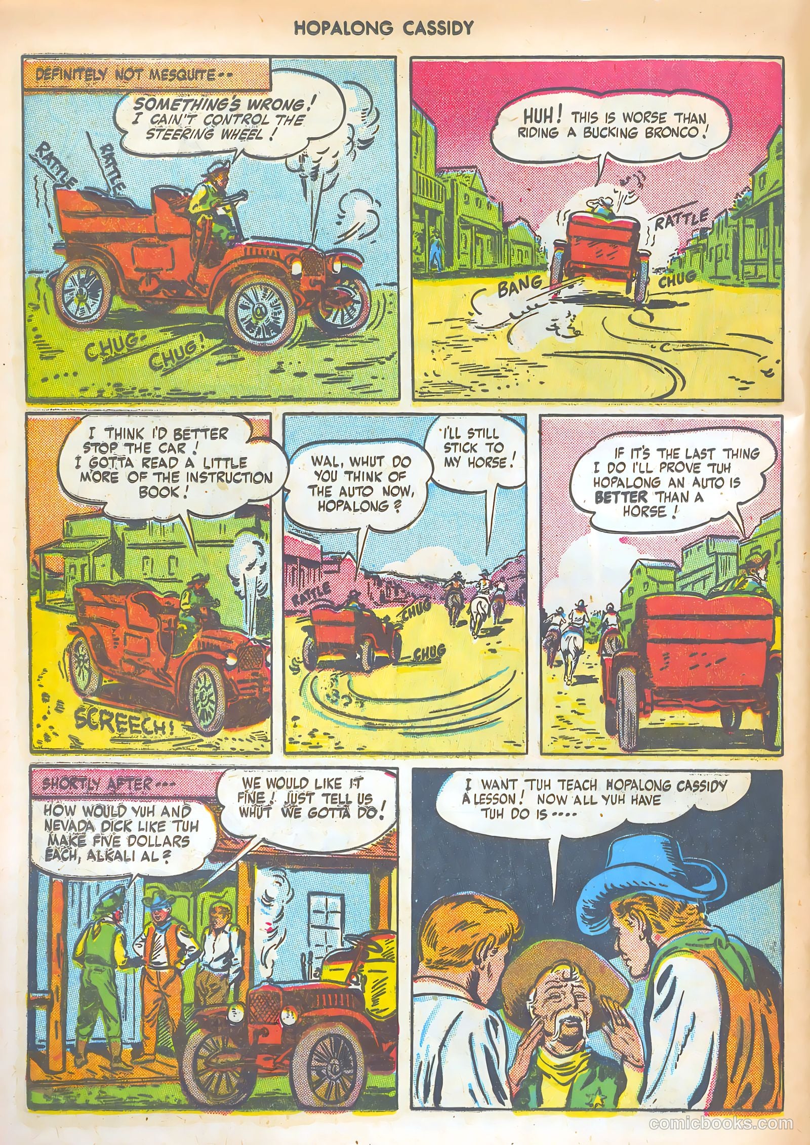Hopalong Cassidy #7 (1947) — page 34 of 52