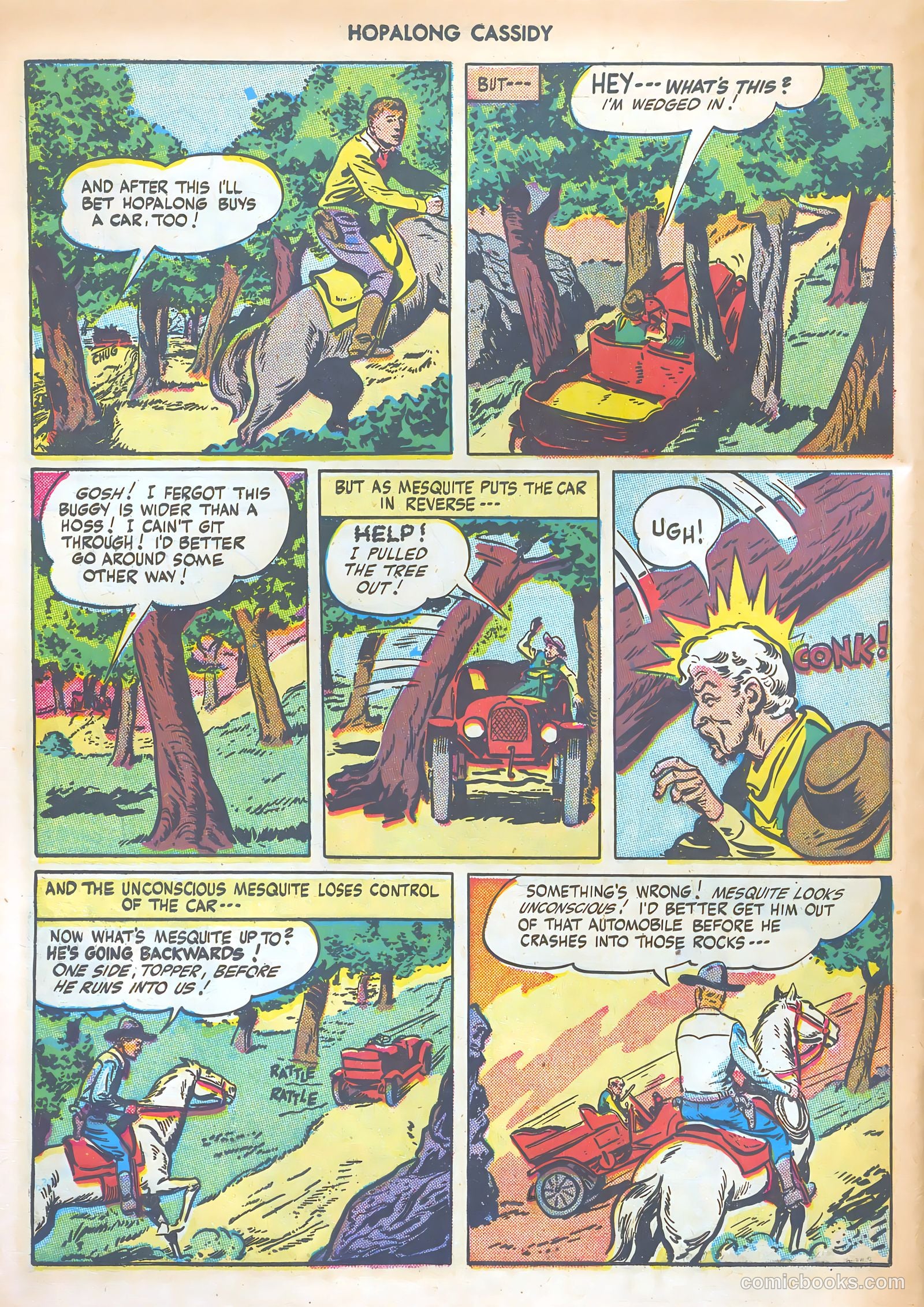 Hopalong Cassidy #7 (1947) — page 36 of 52