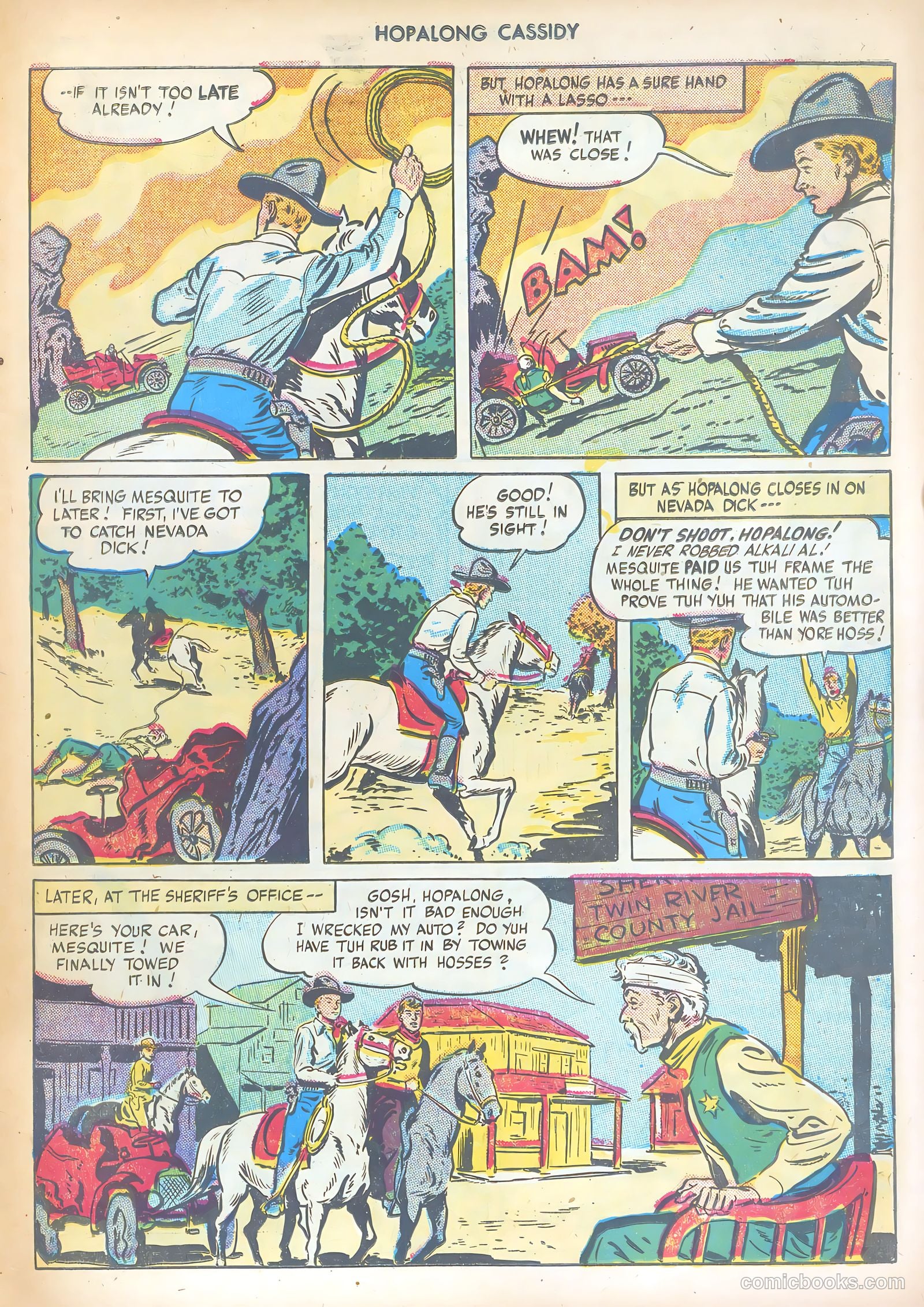Hopalong Cassidy #7 (1947) — page 37 of 52