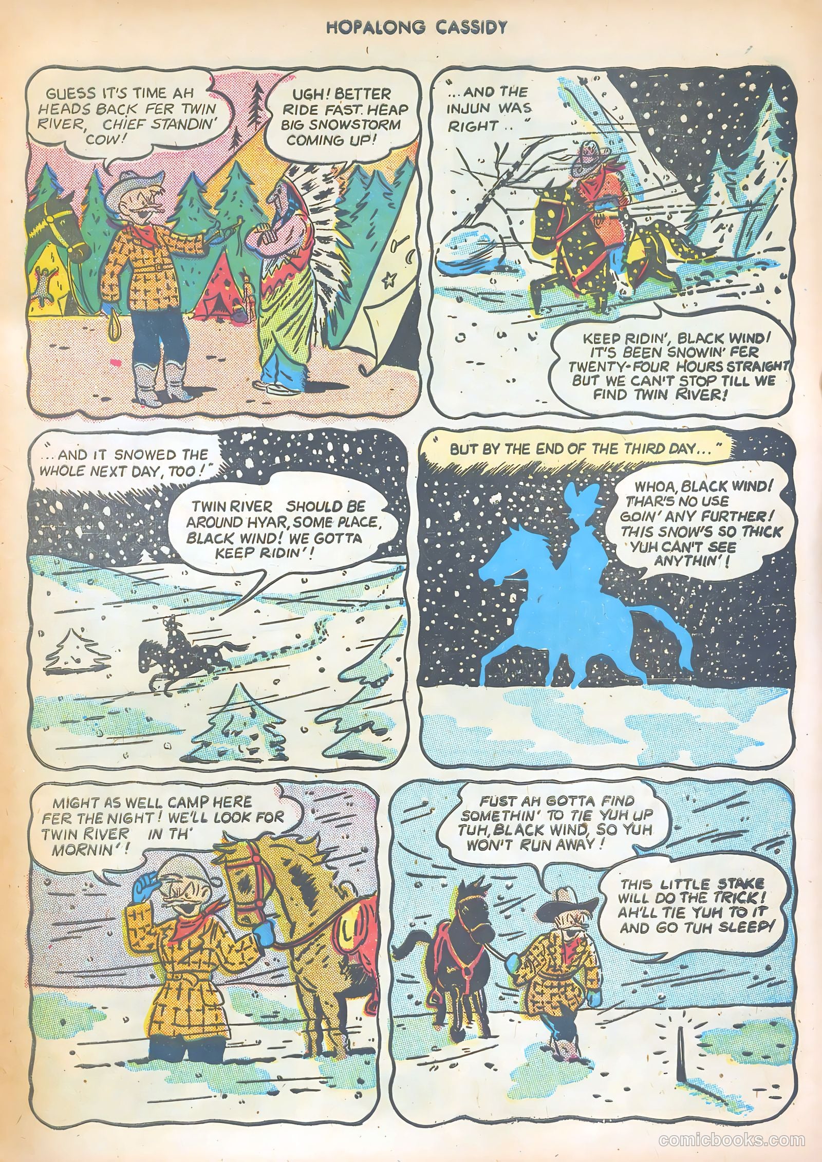 Hopalong Cassidy #7 (1947) — page 39 of 52