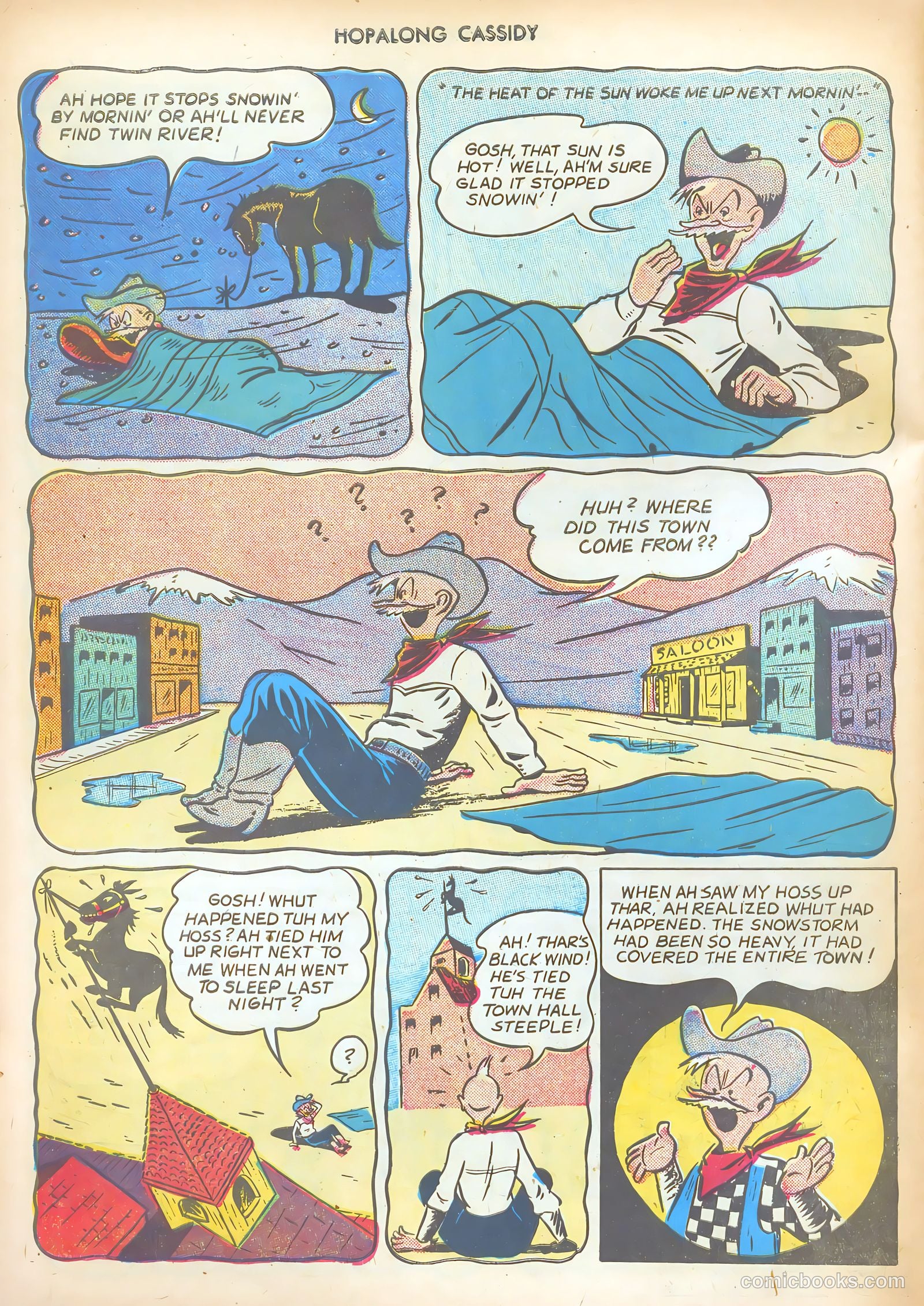 Hopalong Cassidy #7 (1947) — page 40 of 52