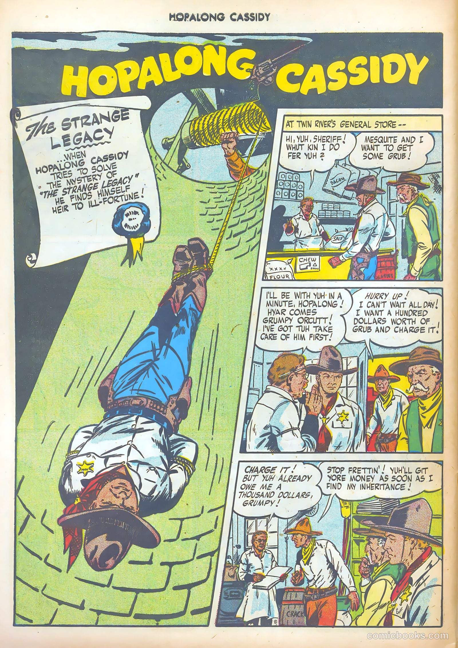 Hopalong Cassidy #7 (1947) — page 42 of 52