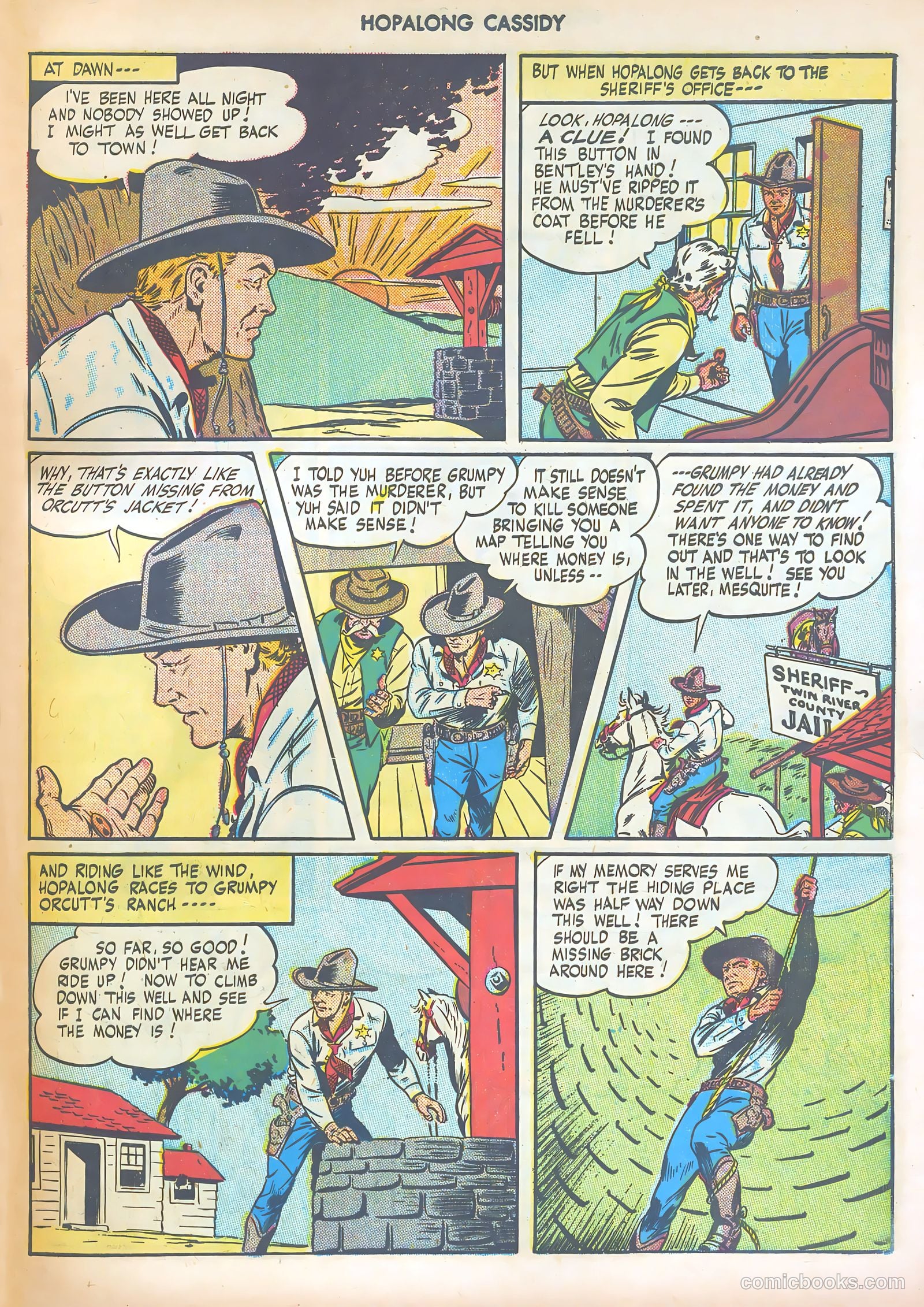 Hopalong Cassidy #7 (1947) — page 47 of 52
