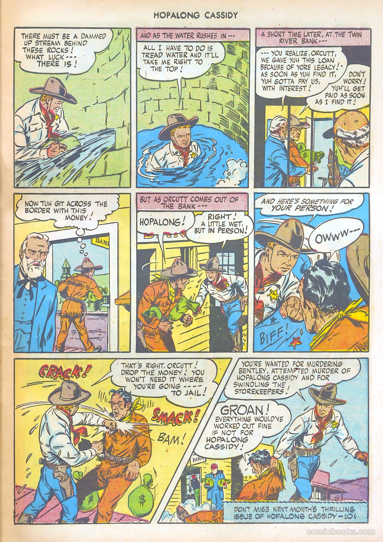 Hopalong Cassidy #7 (1947) — page 49 of 52