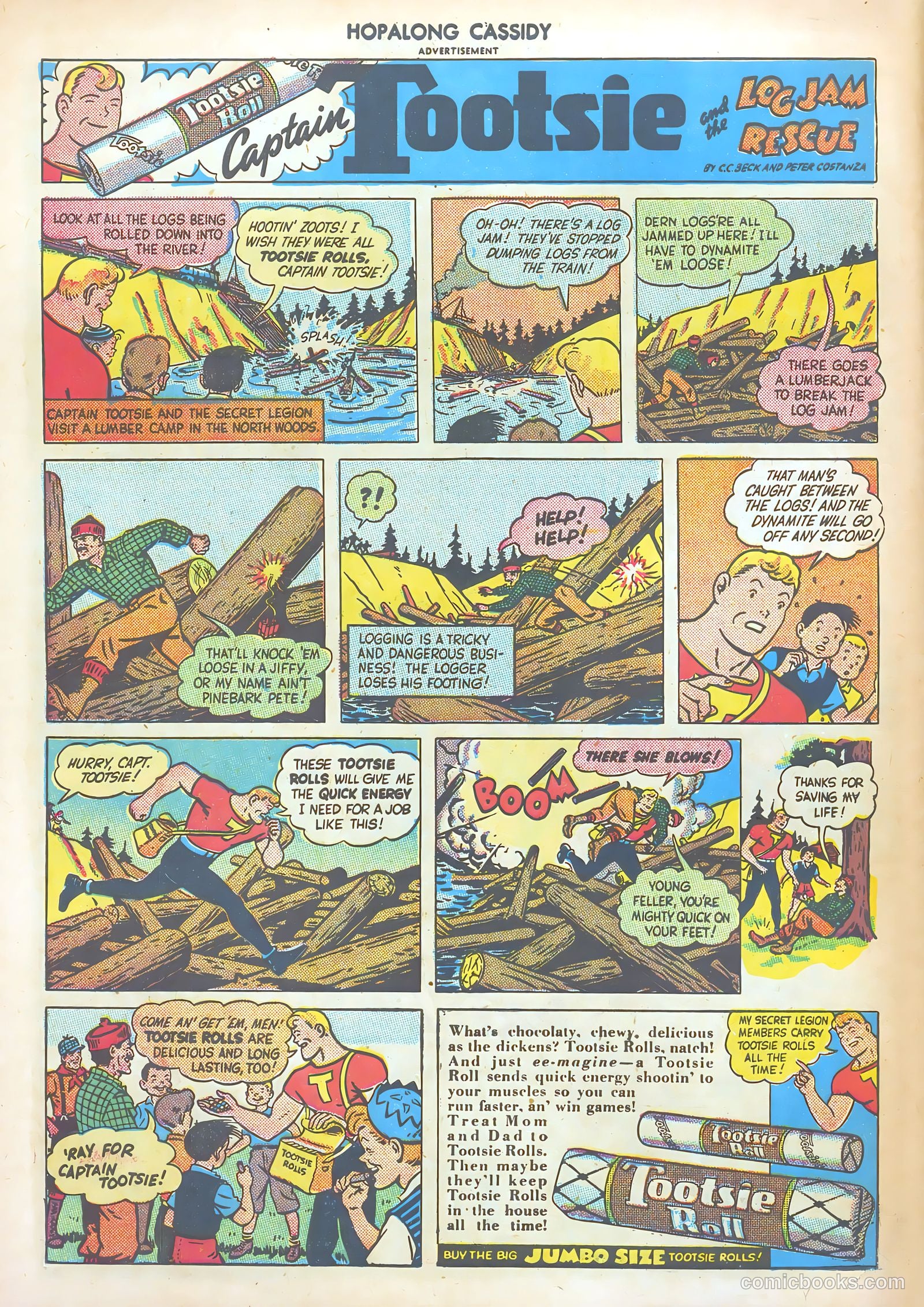 Hopalong Cassidy #7 (1947) — page 50 of 52