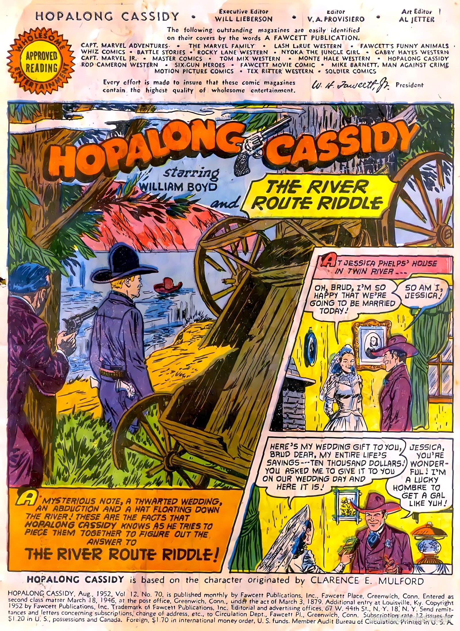 Hopalong Cassidy #70 (1952) — page 3 of 36