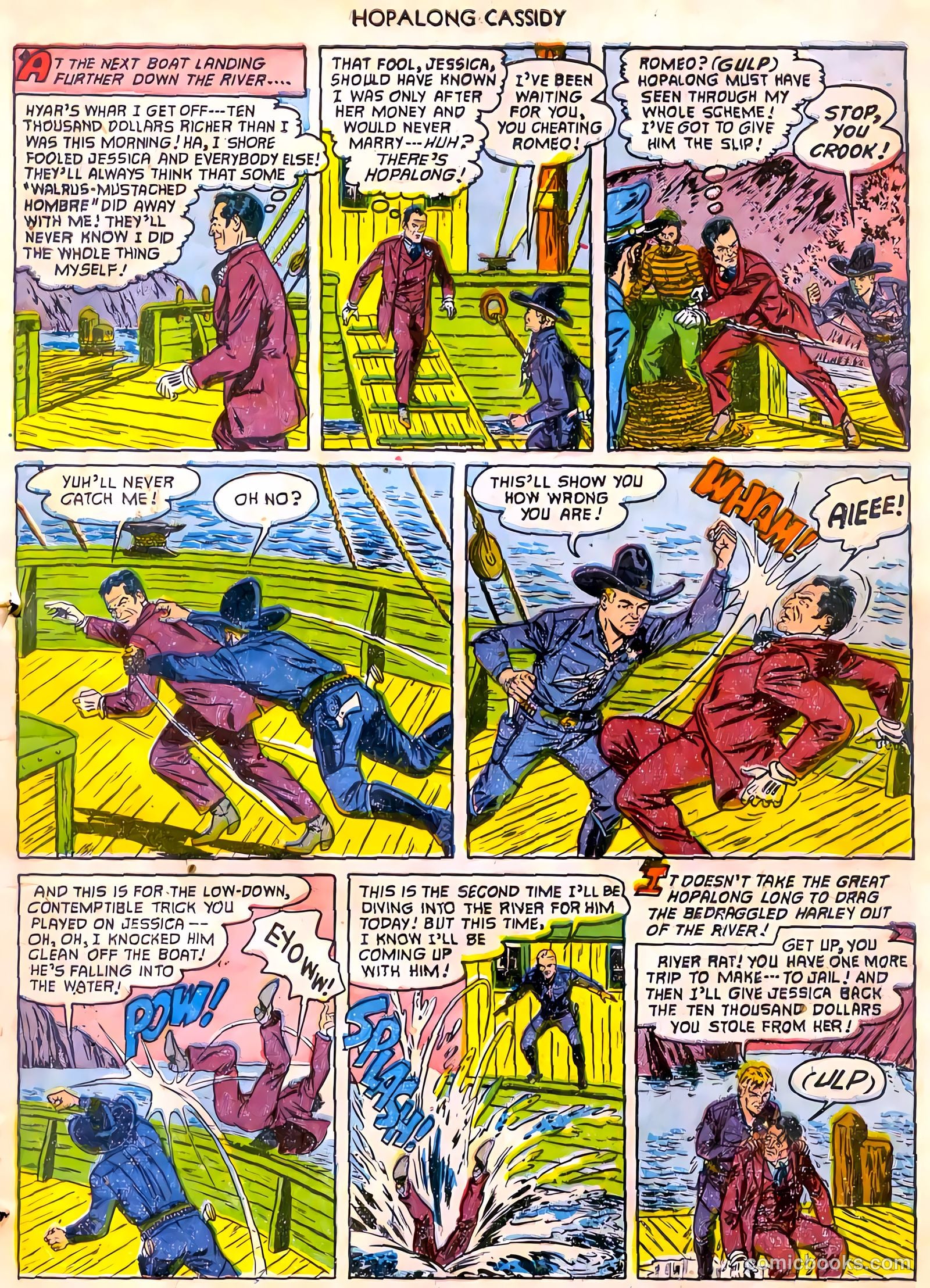 Hopalong Cassidy #70 (1952) — page 9 of 36