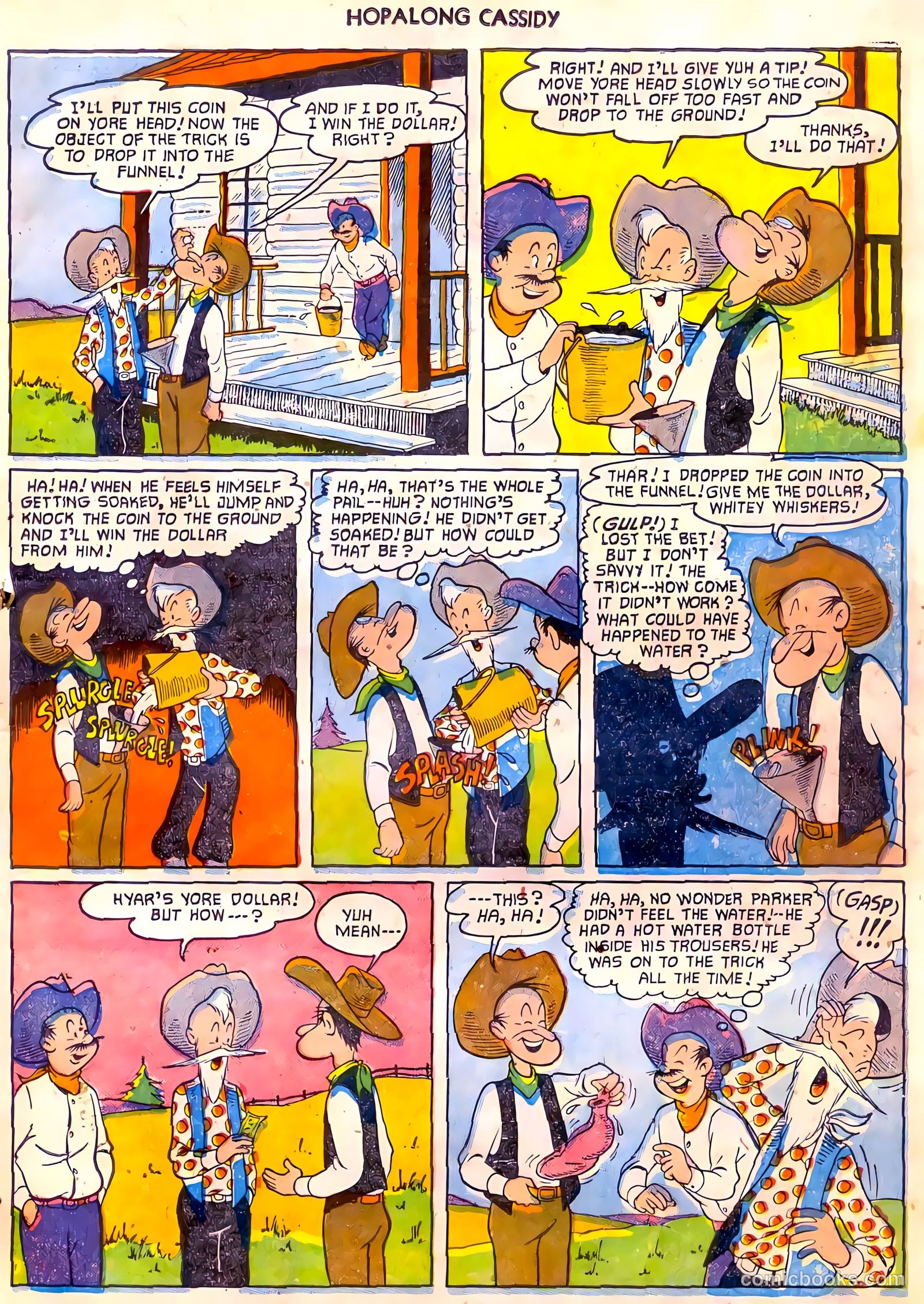 Hopalong Cassidy #70 (1952) — page 15 of 36
