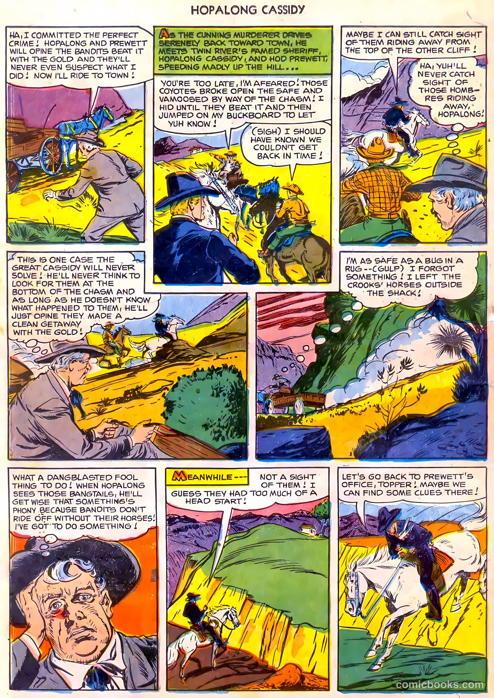 Hopalong Cassidy #70 (1952) — page 18 of 36