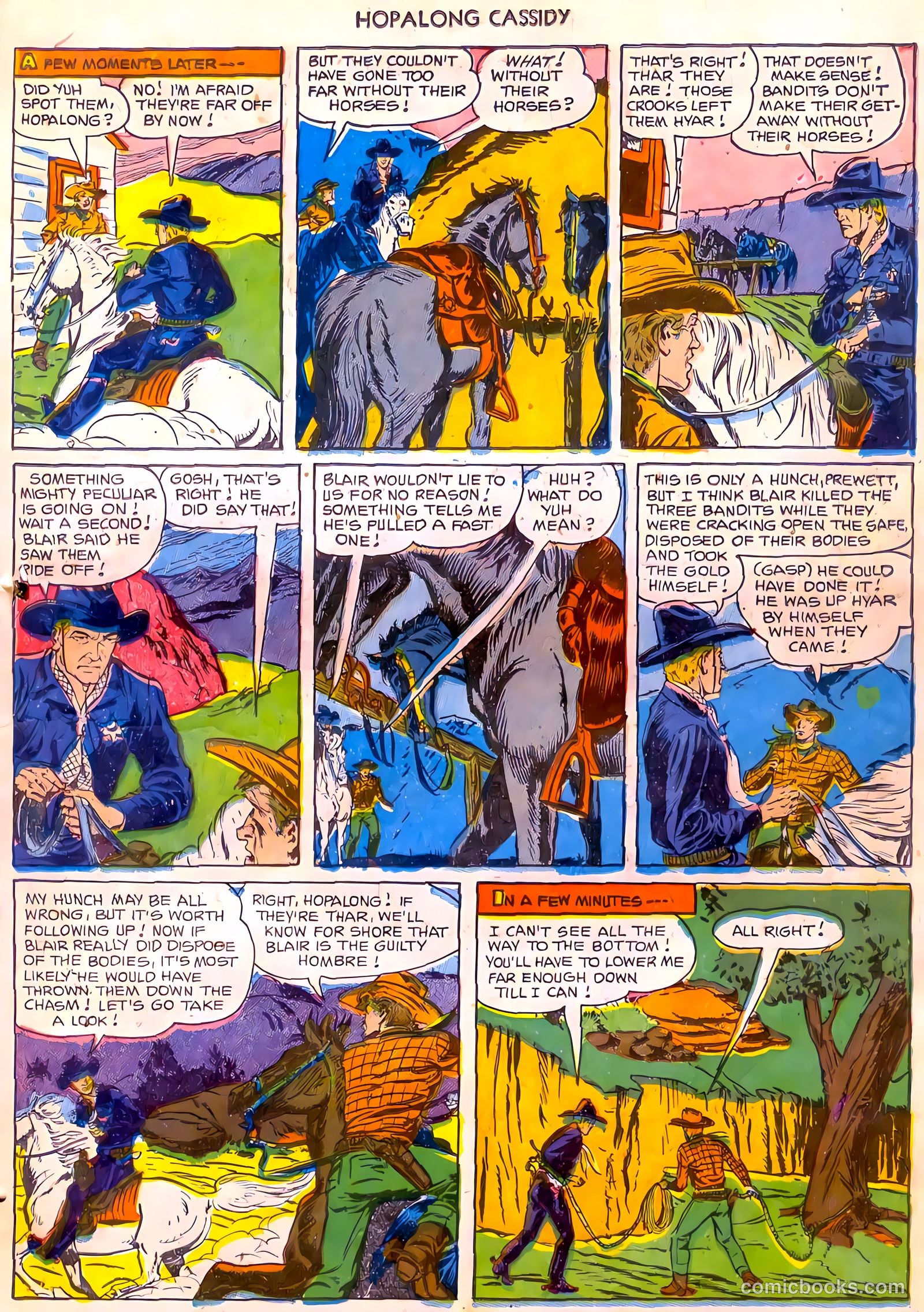 Hopalong Cassidy #70 (1952) — page 19 of 36