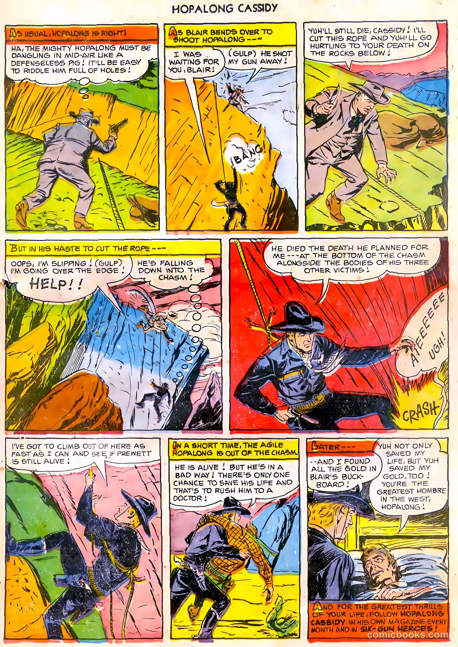 Hopalong Cassidy #70 (1952) — page 21 of 36