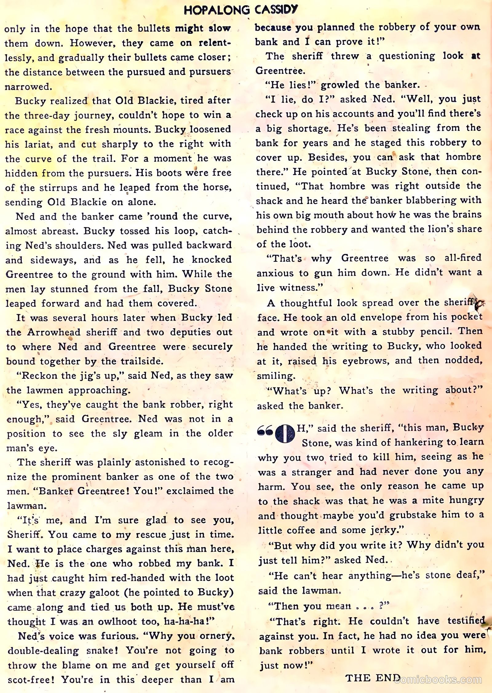 Hopalong Cassidy #70 (1952) — page 26 of 36