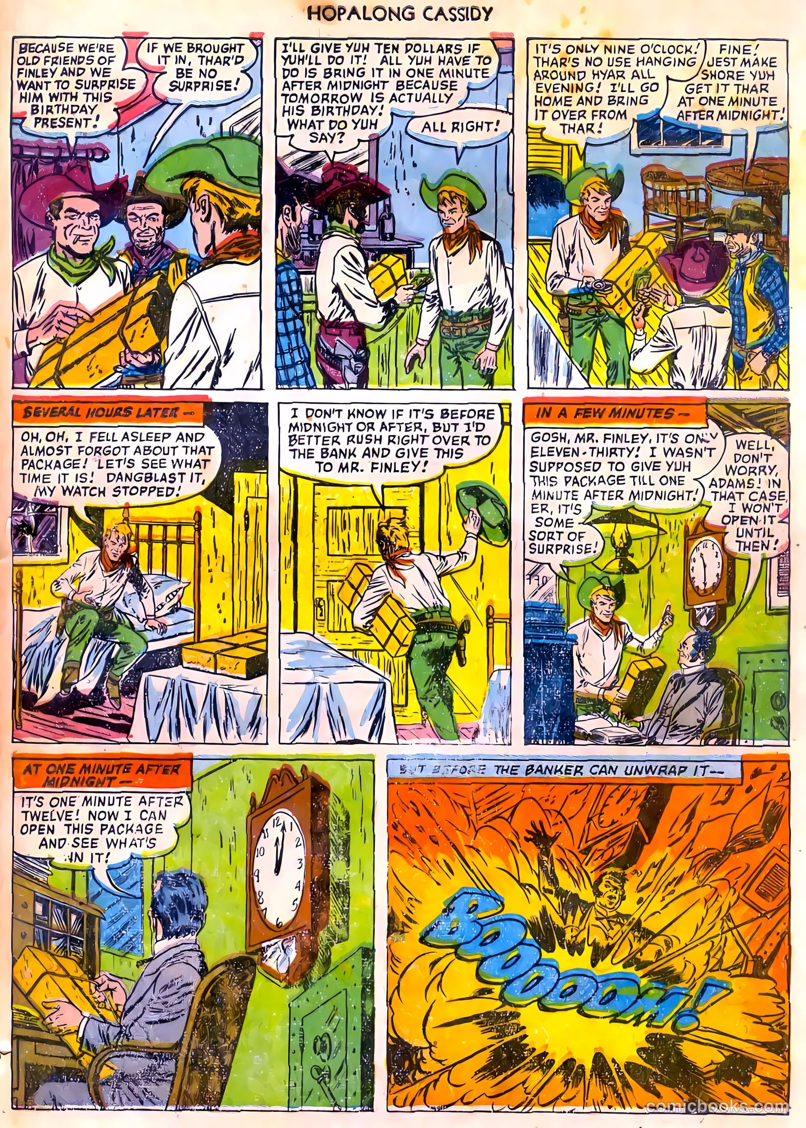 Hopalong Cassidy #70 (1952) — page 29 of 36