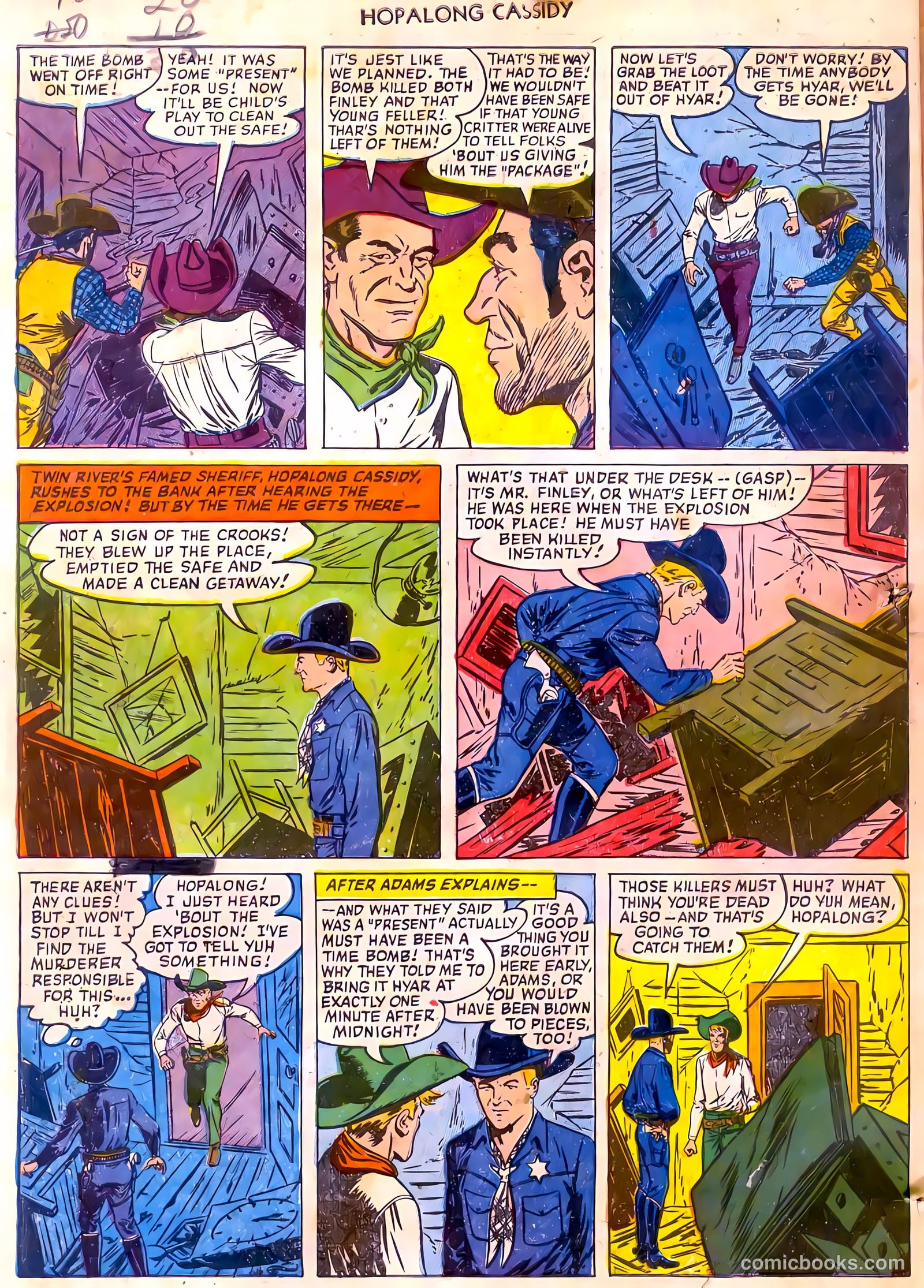 Hopalong Cassidy #70 (1952) — page 30 of 36