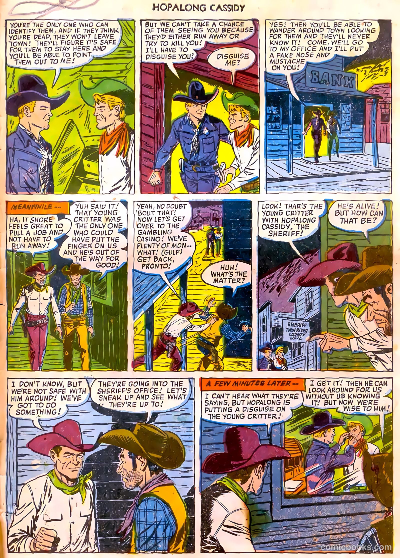 Hopalong Cassidy #70 (1952) — page 31 of 36