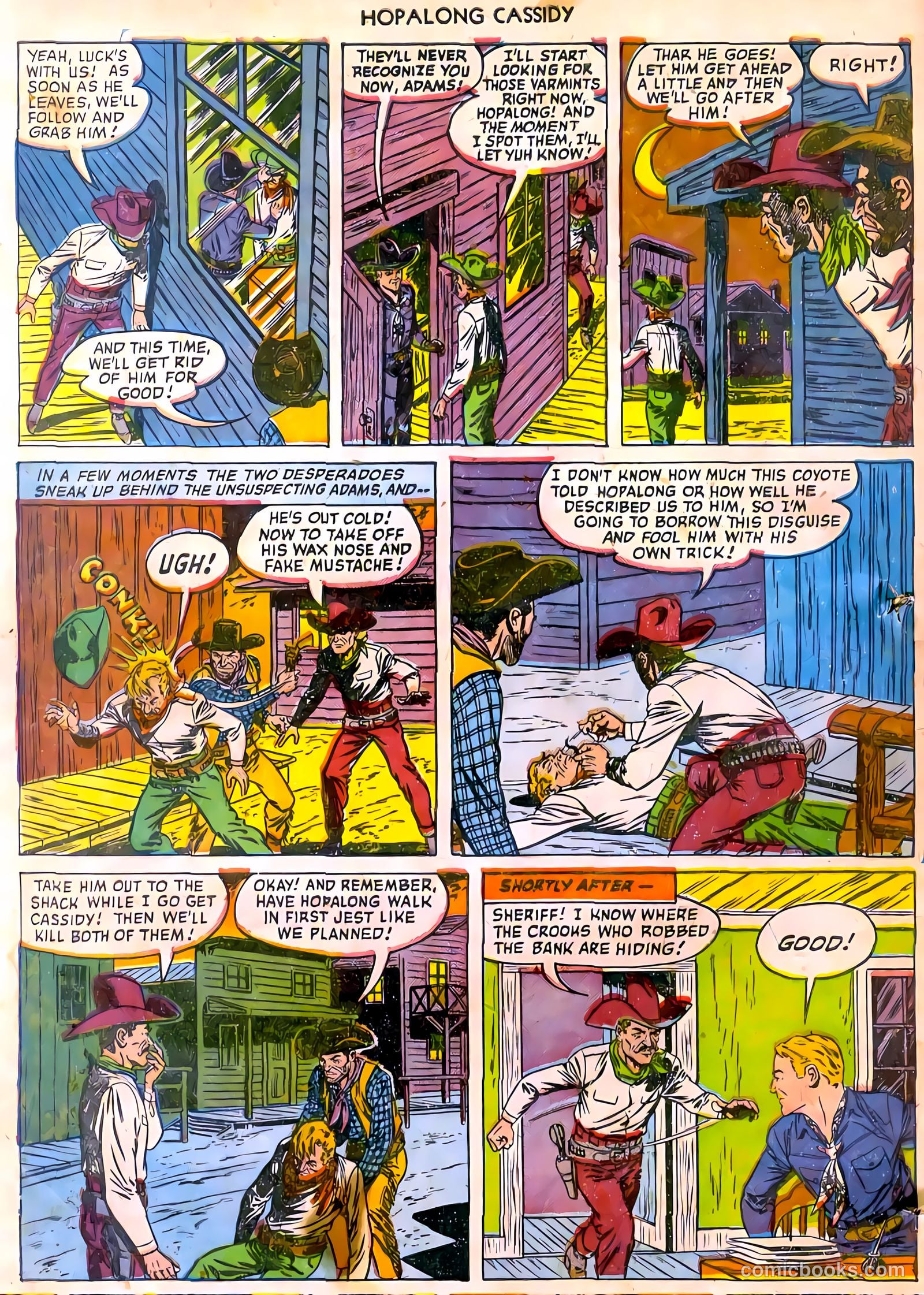 Hopalong Cassidy #70 (1952) — page 32 of 36