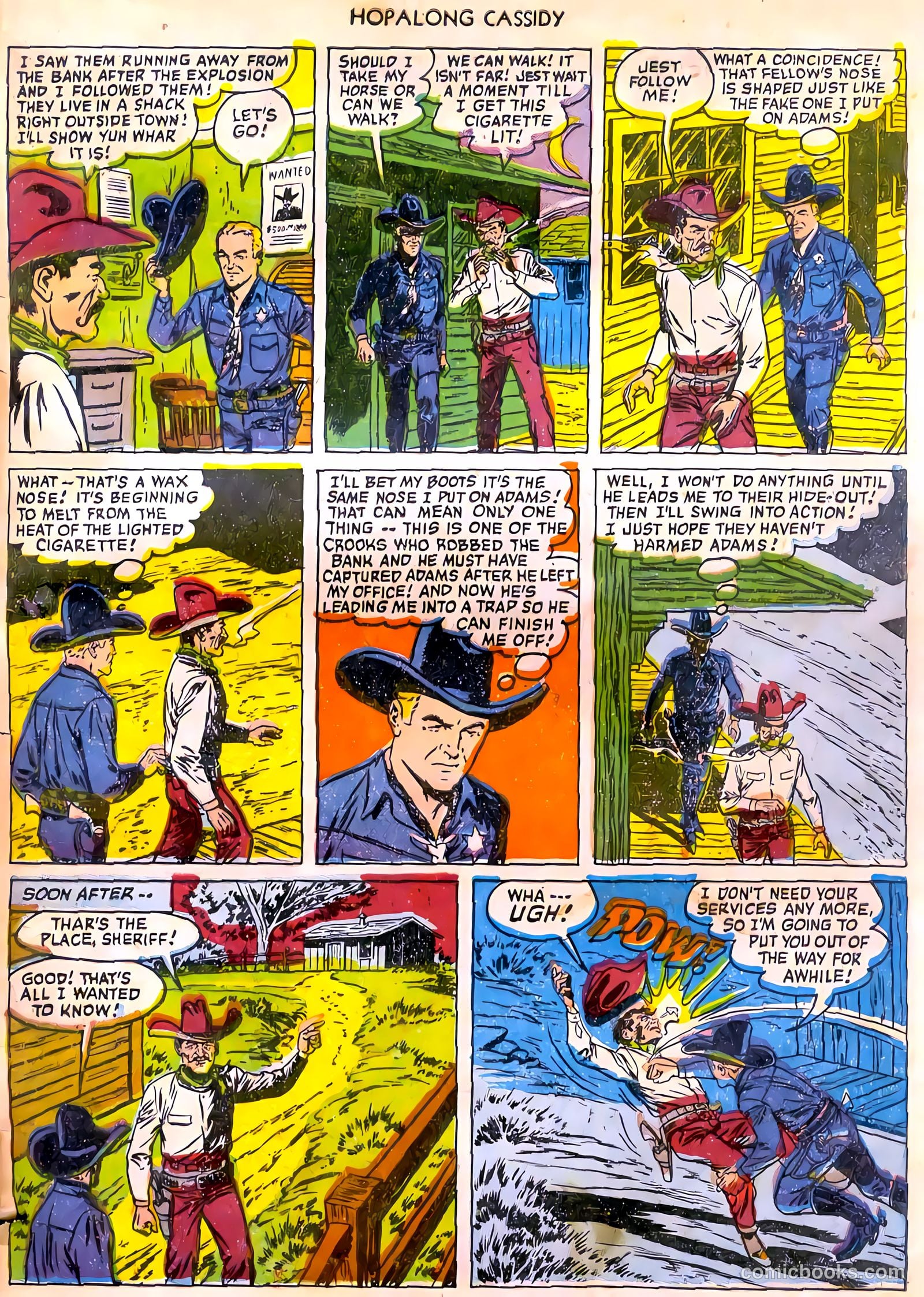 Hopalong Cassidy #70 (1952) — page 33 of 36