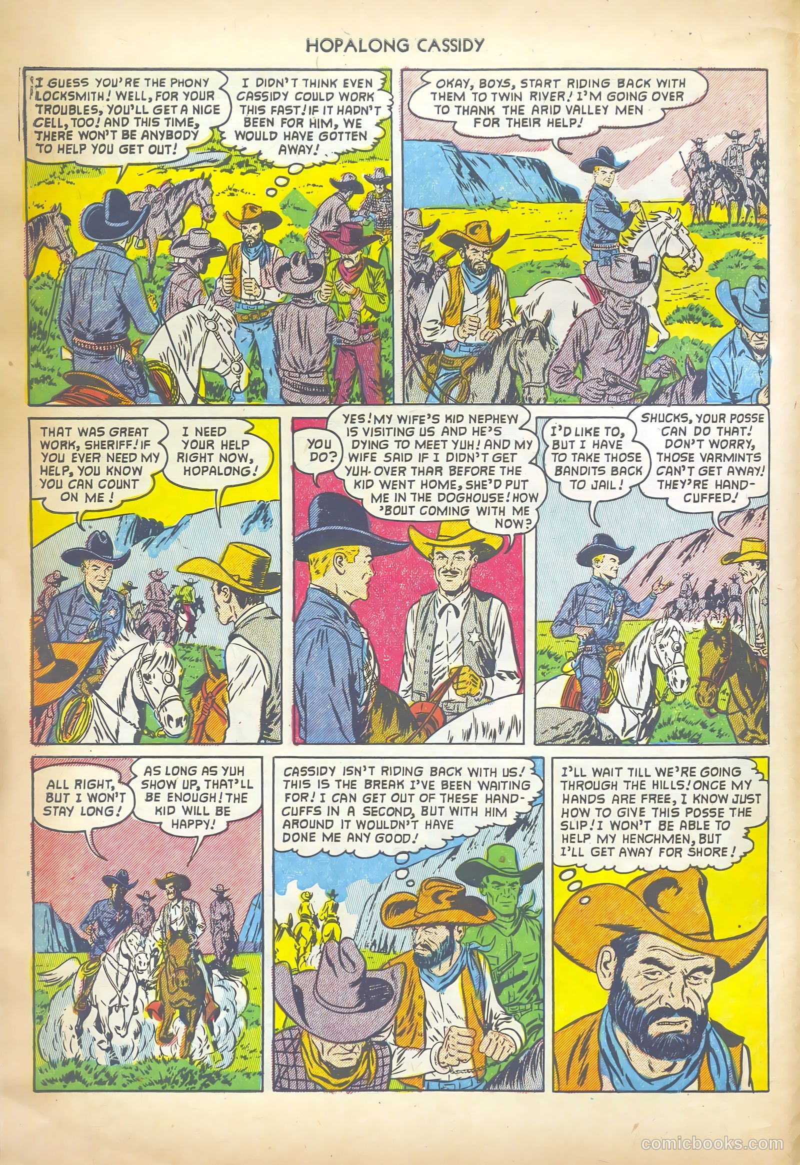 Hopalong Cassidy #71 (1952) — page 6 of 36