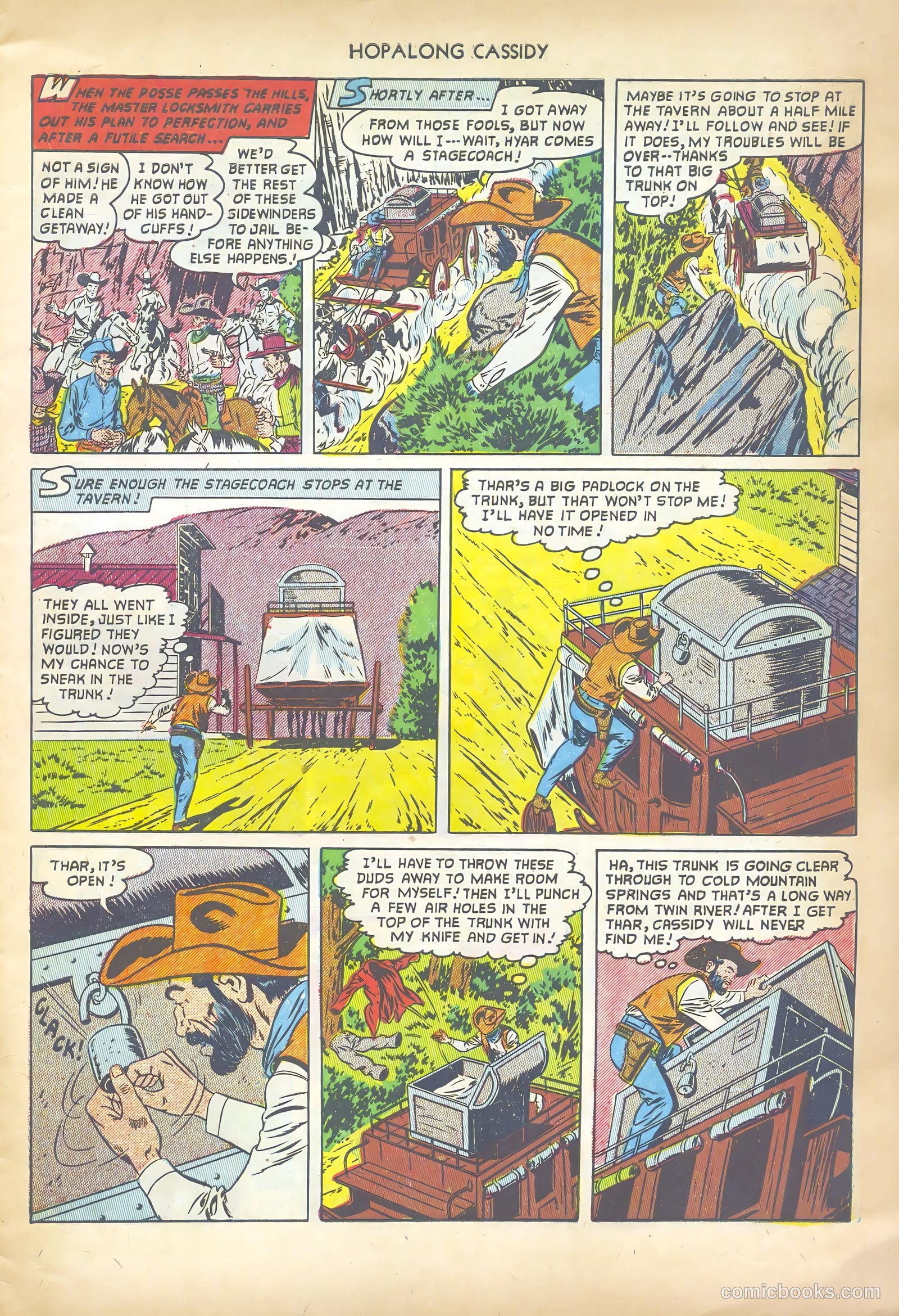 Hopalong Cassidy #71 (1952) — page 7 of 36