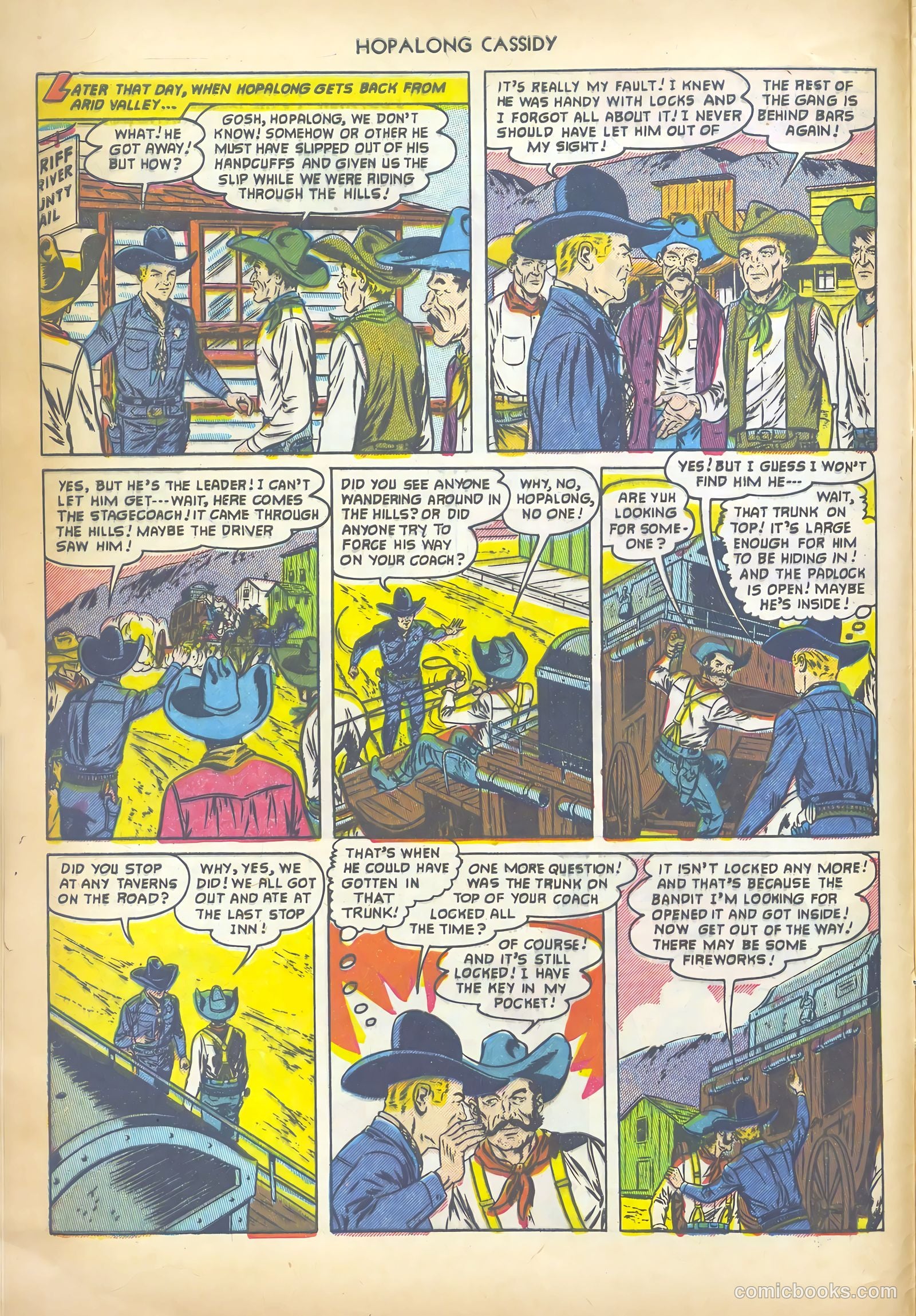 Hopalong Cassidy #71 (1952) — page 8 of 36