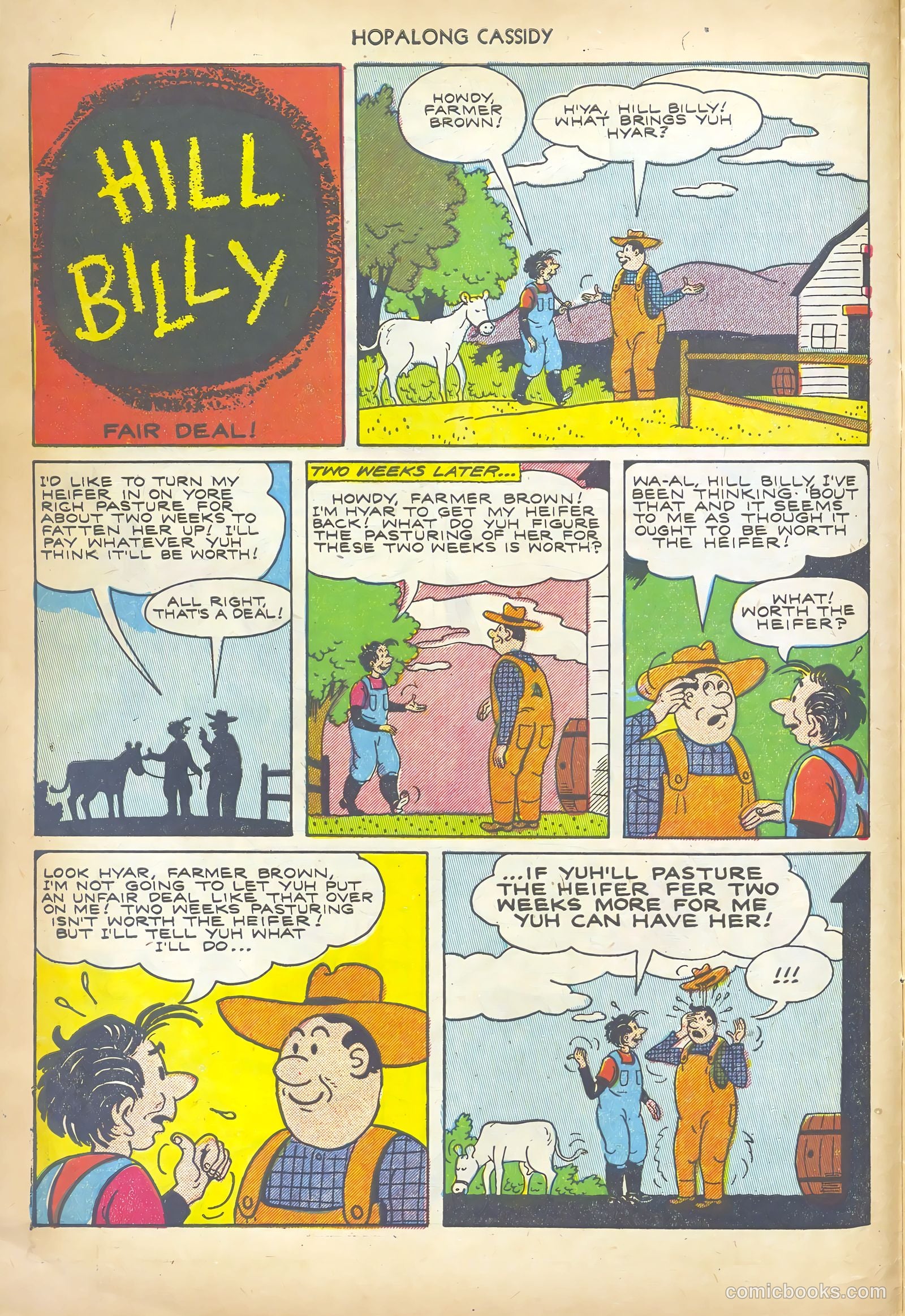 Hopalong Cassidy #71 (1952) — page 10 of 36