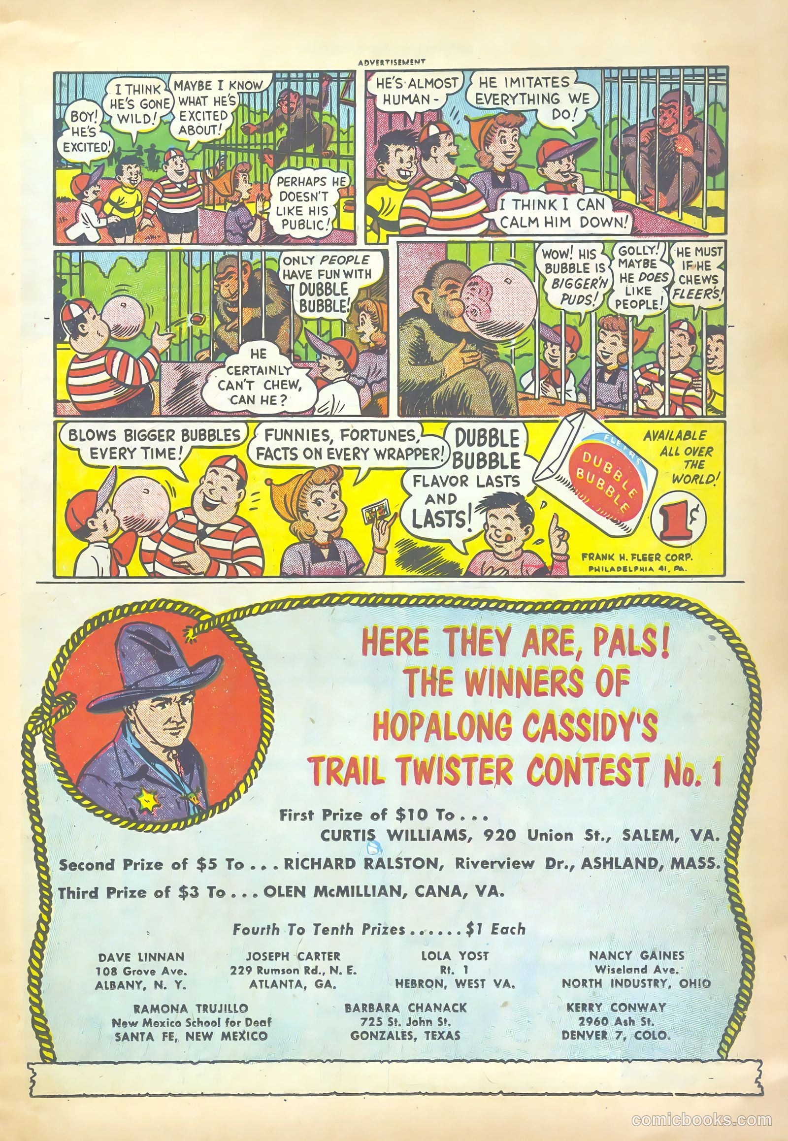 Hopalong Cassidy #71 (1952) — page 11 of 36