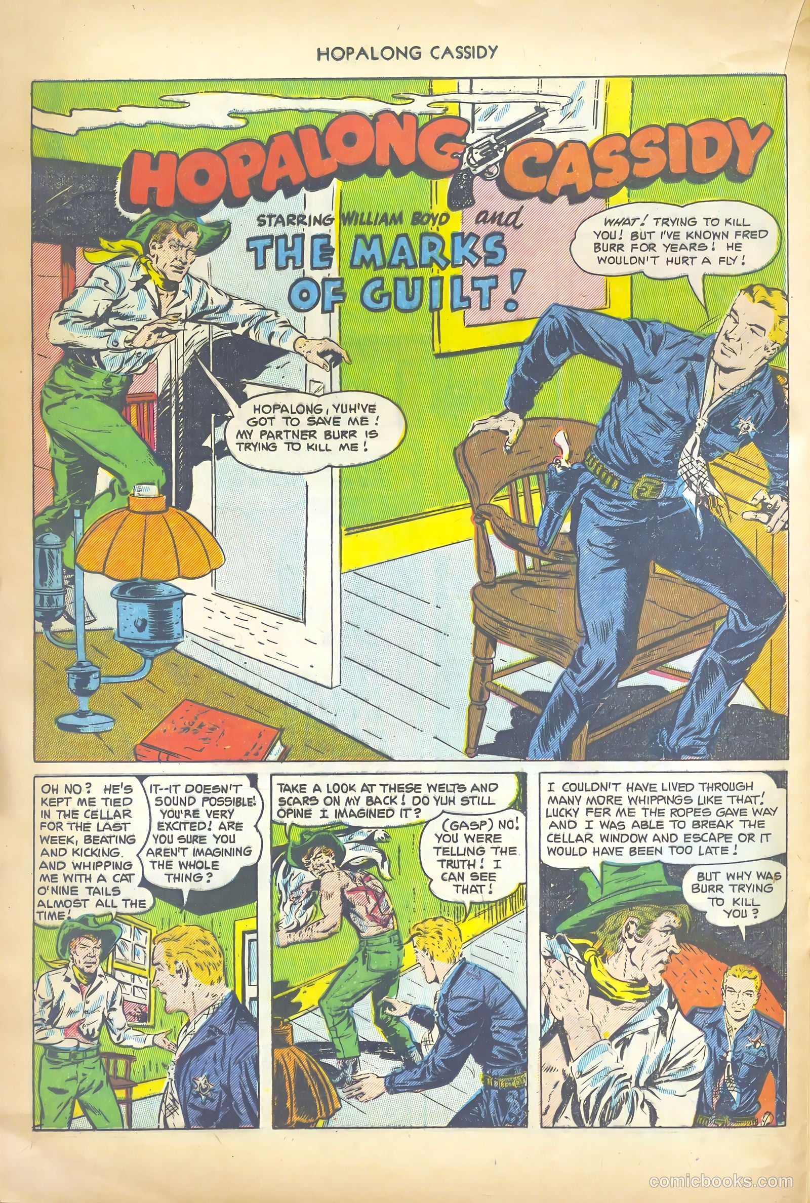 Hopalong Cassidy #71 (1952) — page 16 of 36
