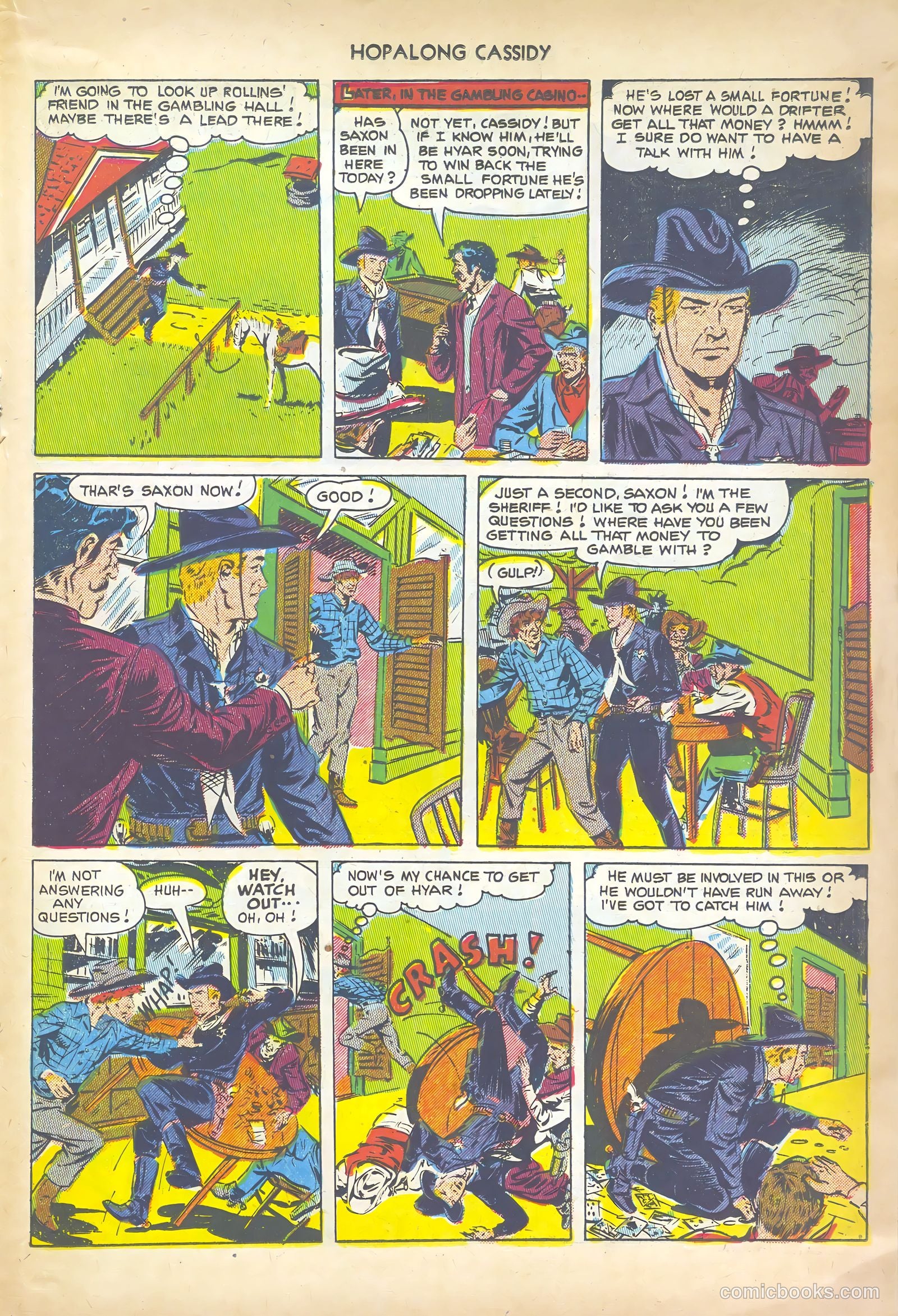 Hopalong Cassidy #71 (1952) — page 19 of 36