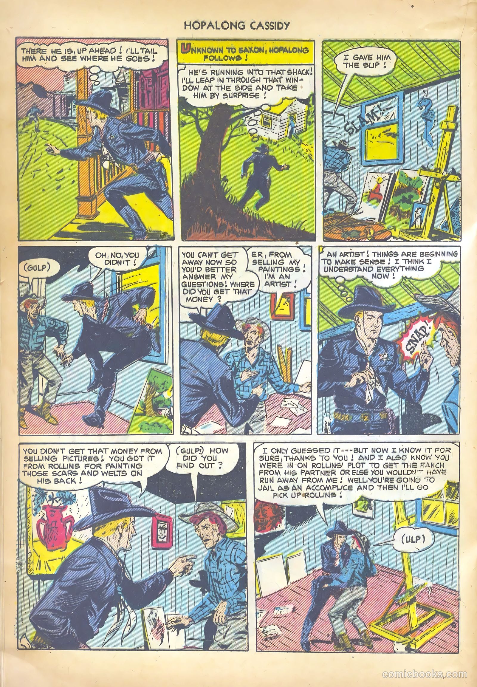 Hopalong Cassidy #71 (1952) — page 20 of 36