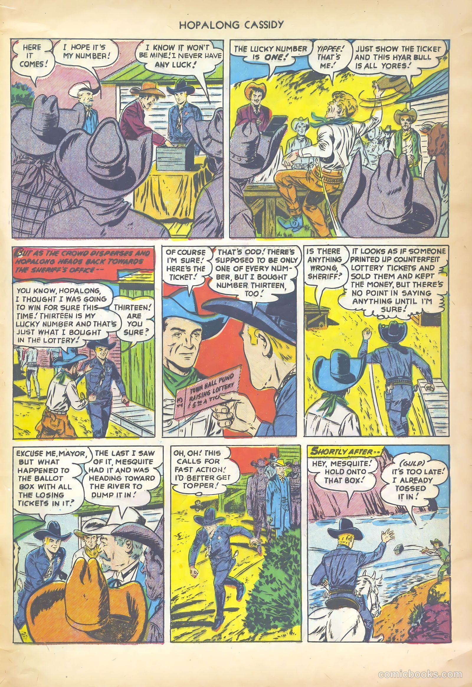 Hopalong Cassidy #71 (1952) — page 29 of 36