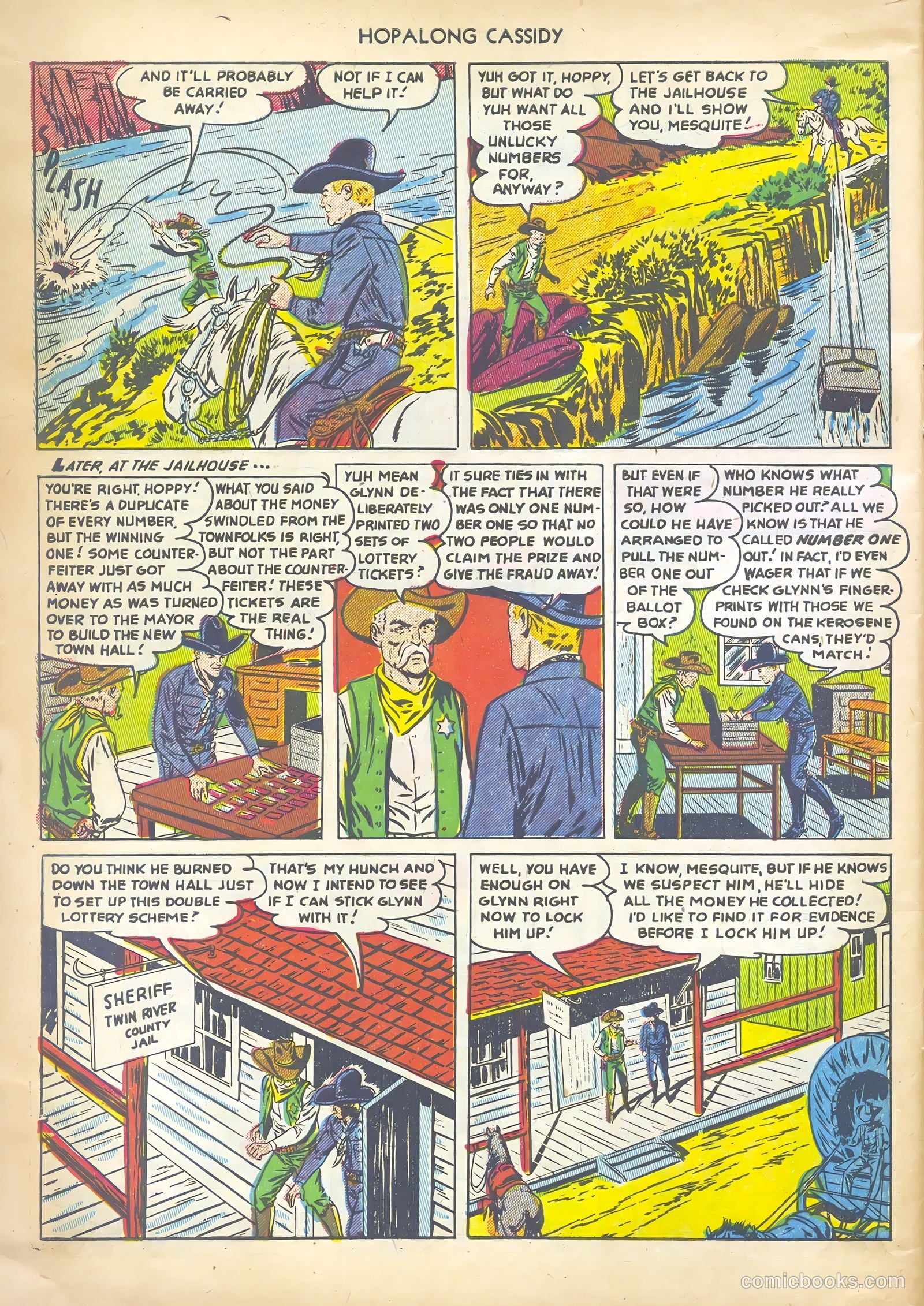 Hopalong Cassidy #71 (1952) — page 30 of 36